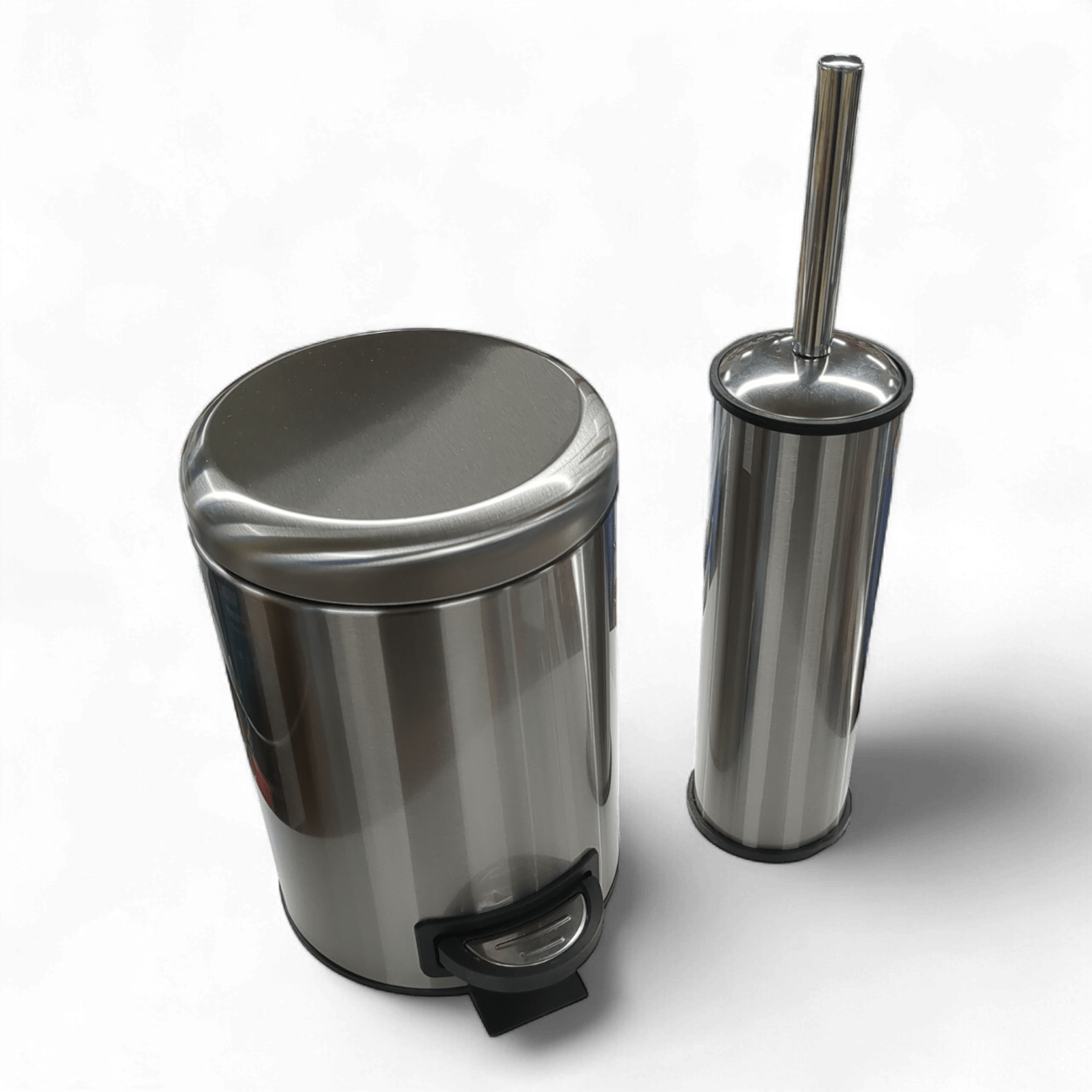 3 Liter Abfalleimer und Toilettenbürste Set von Belassa (Elit Serie), Neu bei Retourify e. K.