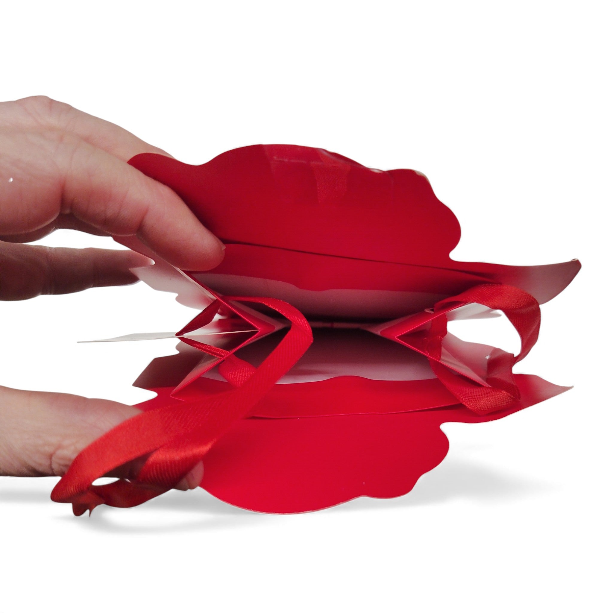 Geschenktüte Weihnachtsmann ca. 18 cm / Weihnachtsdeko Abverkauf / TOP Neuware und B Ware