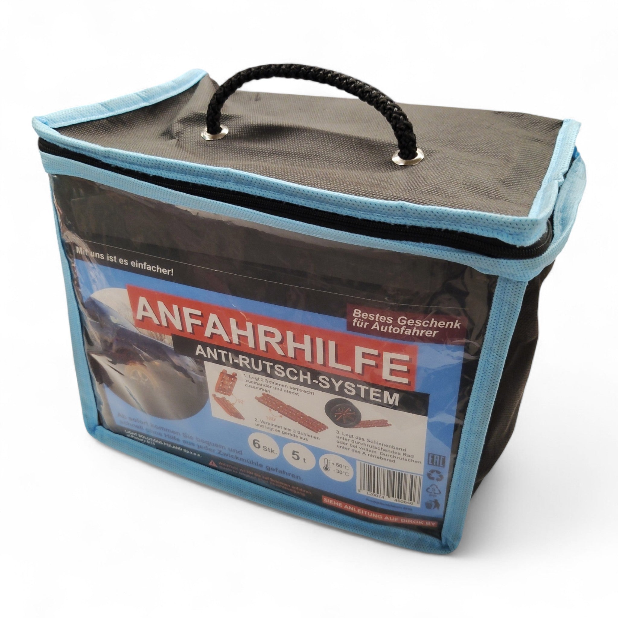 Anfahrhilfe für Fahrzeuge bis 5 Tonnen / Anti - Rutsch - System / flexibel steckbar // Neu bei Retourify e. K.