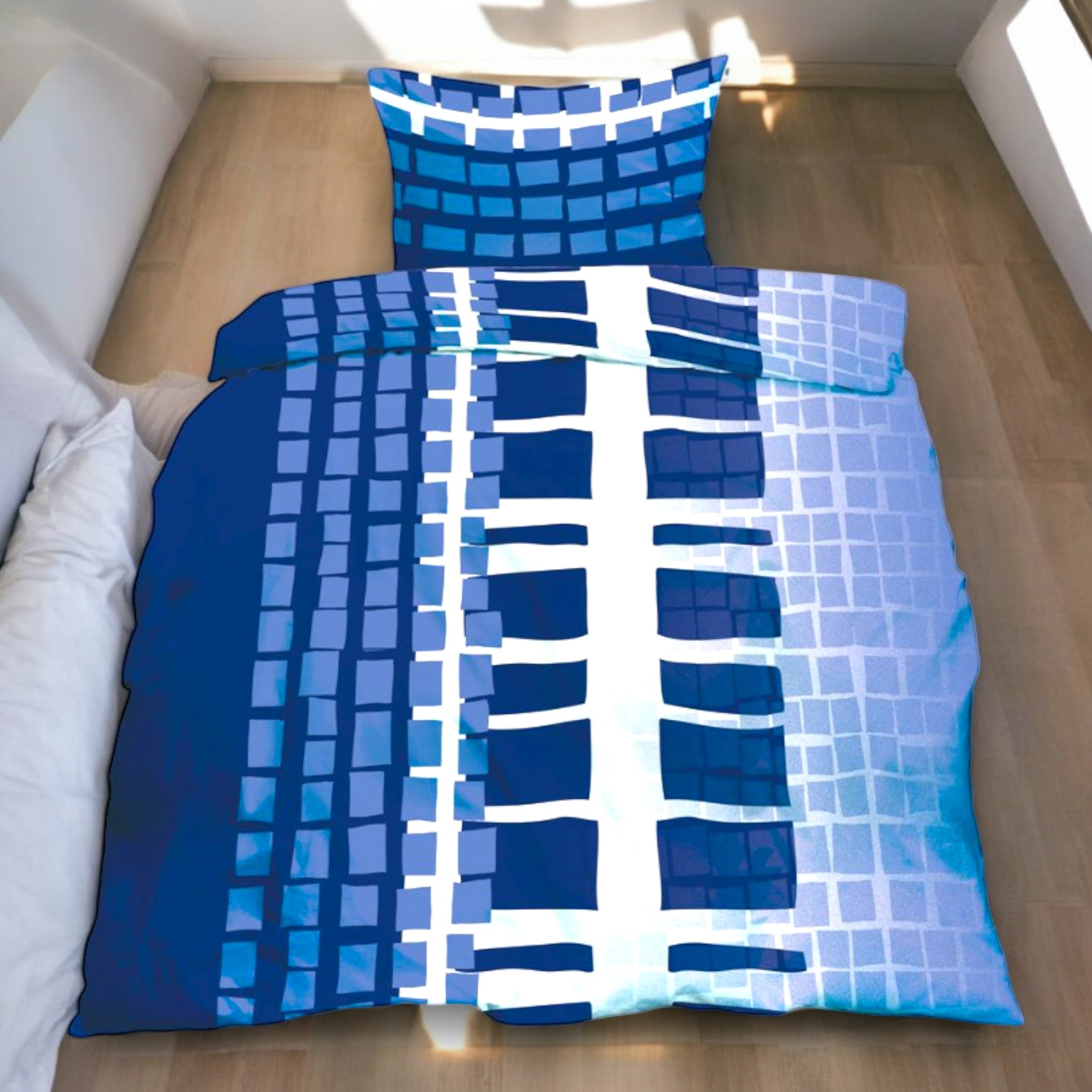 Aqua - Textil Living Bettwäscheset "Budapest" // Neuware bei Retourify e. K.