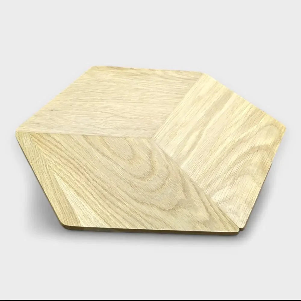 Dekoschalen Blomus HEXA Schale, Schüssel, Schälchen / Eiche hellbraun / einzeln oder mit Sparangebot // B - Ware steht im Laden von Retourify