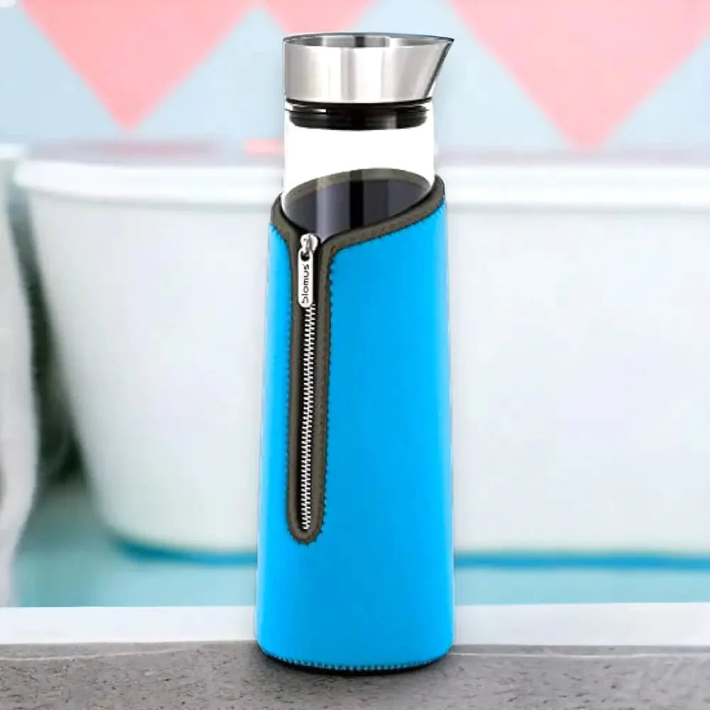 Isoliermanschette Blomus Isoliermanschette Acqua für 1,5 Liter Trinkflasche Wasserkaraffe versch. Farben / Neopren / B - Ware steht im Laden von Retourify