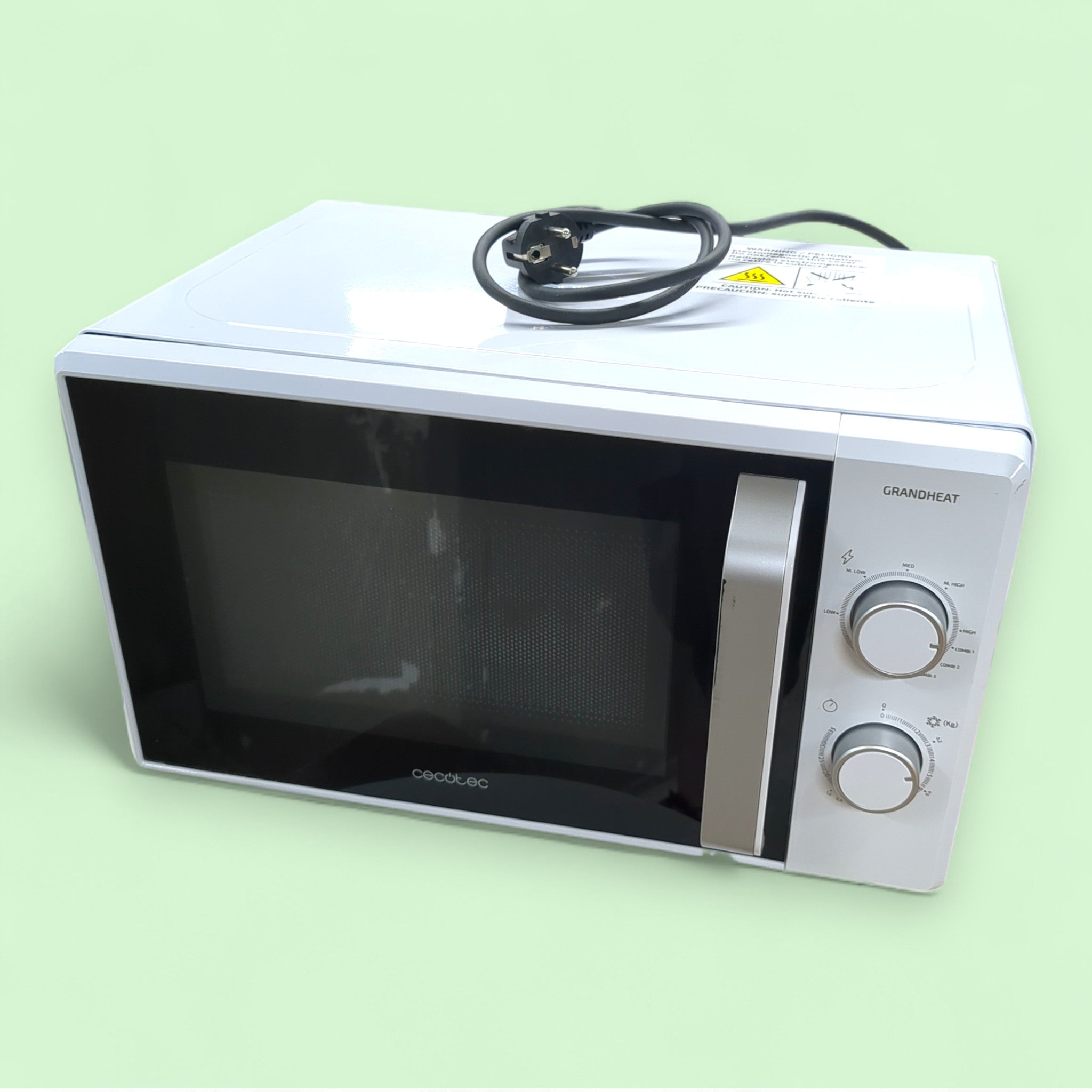 Cecotec Grandheat 3110 Mikrowelle / 700+1000 Watt / 20 Liter // Defekt Teileträger Ersatzteile bei Retourify e. K.