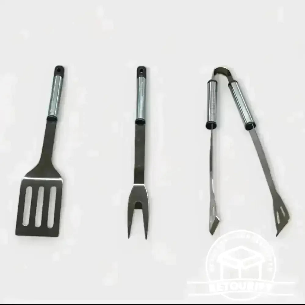 Grillbestecke Grillbesteck - Set Emil Lux / Edelstahl / robust / B - Ware steht im Laden von Retourify