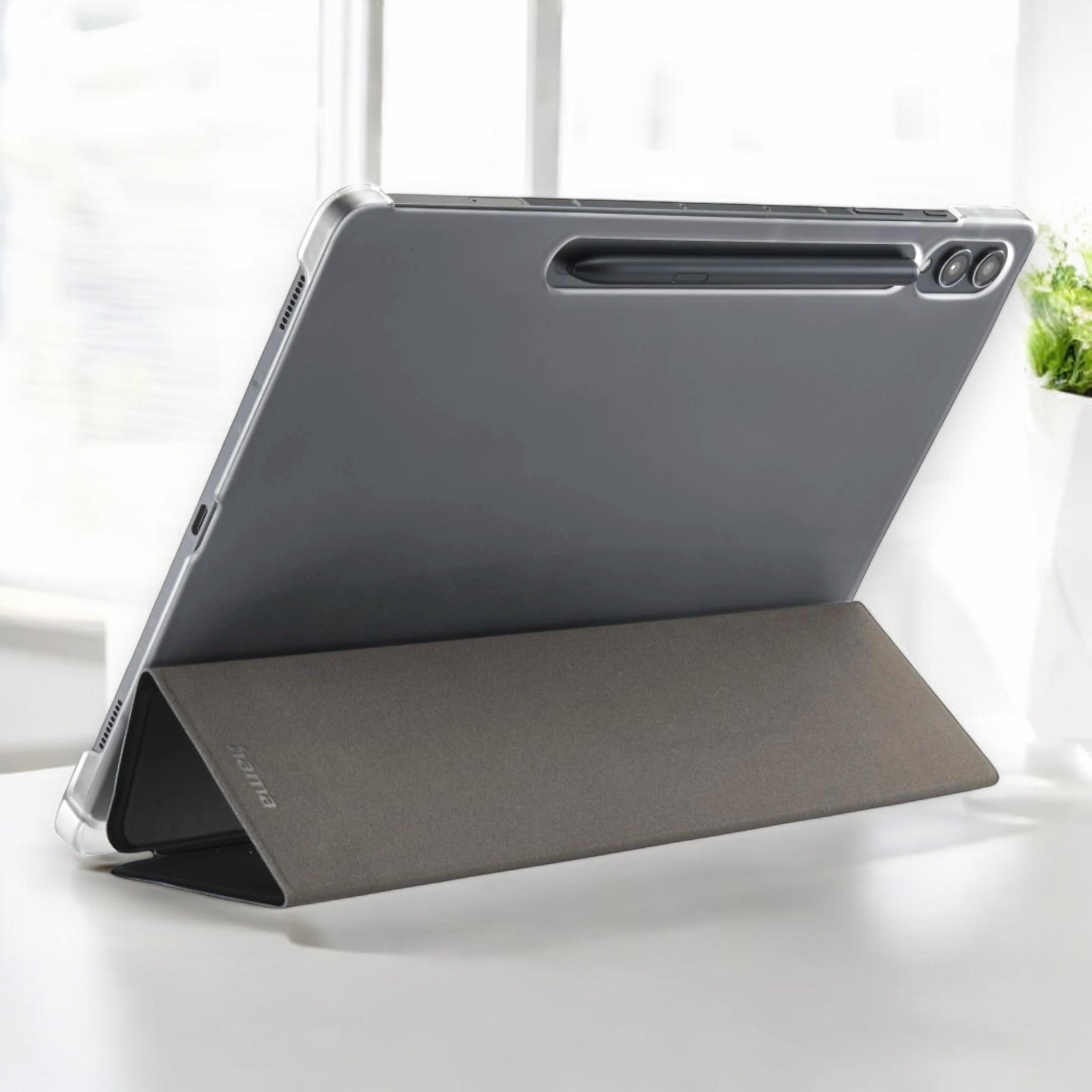Hama Tablet Case FOLD CLEAR schwarz für Samsung Galaxy Tab S9+ // Neuware bei Retourify e. K.