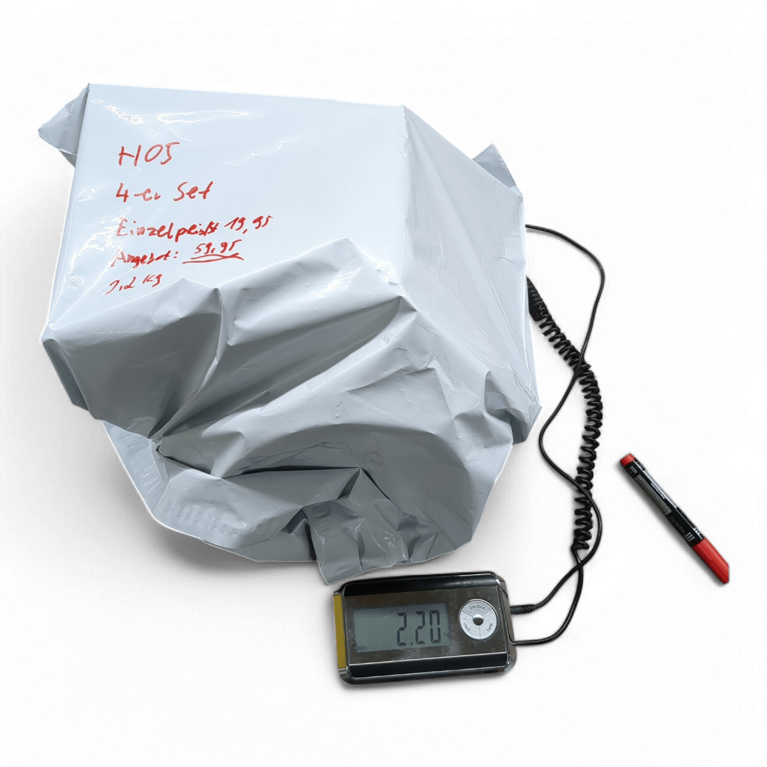 HG05: Mysteryset Haushalt / Garten 4 Teile 2.200 Gramm // Neu! bei Retourify e. K.