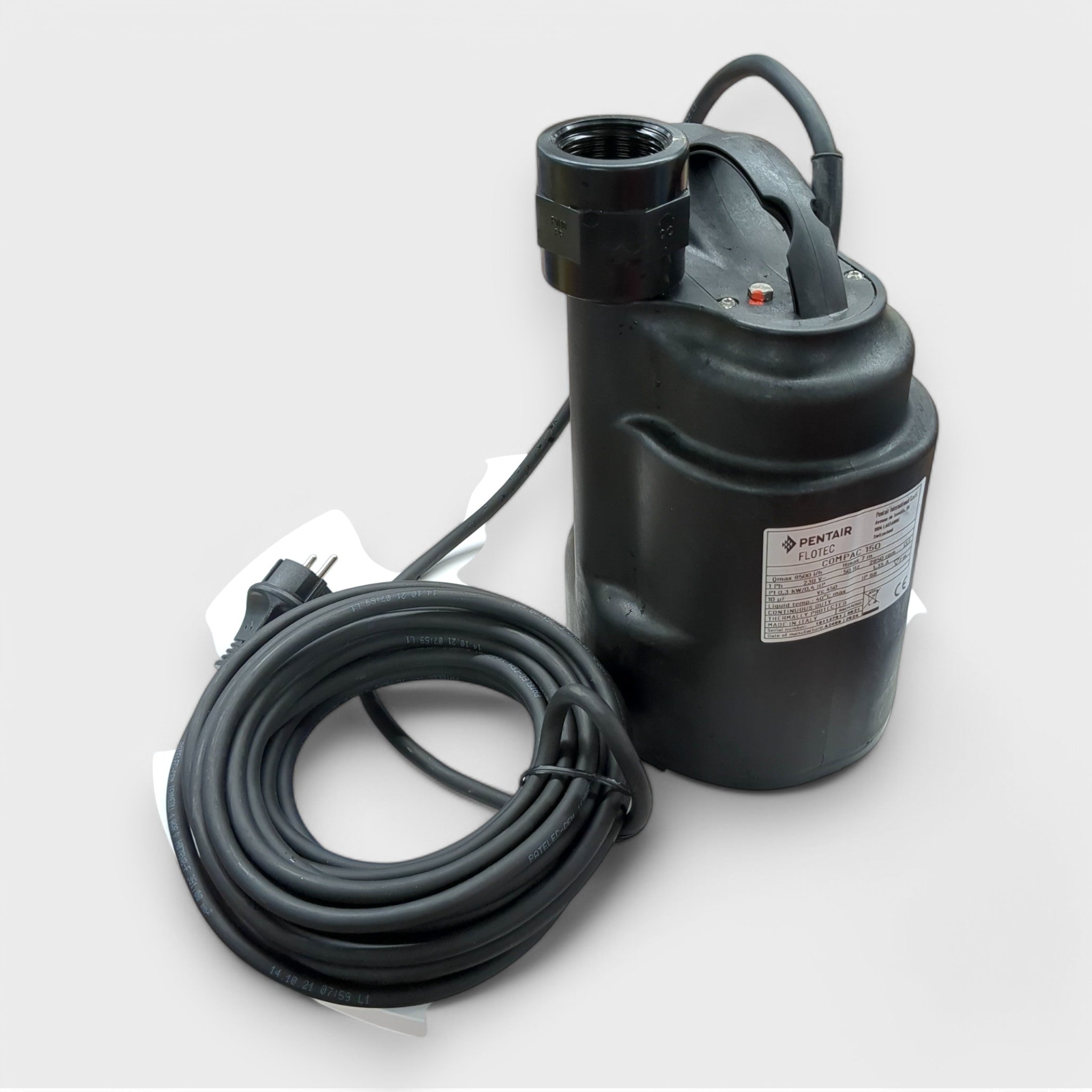 penispumpe verletzung Pentair Flotec Compac 150 Klarwasser Pumpe / TÜV
