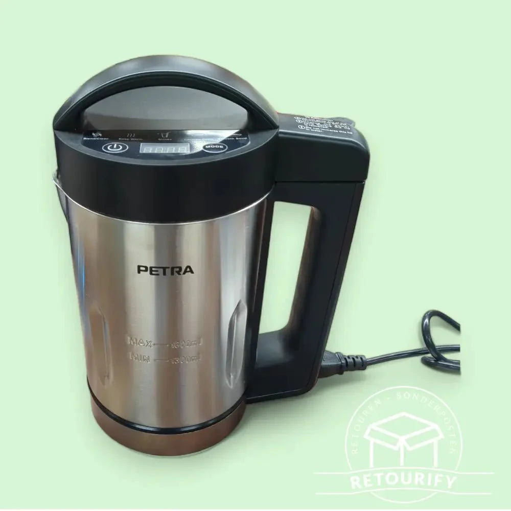 Teileträger Petra Digitaler Suppenzubereiter / 900 Watt // Defektware Teilespender steht im Laden von Retourify