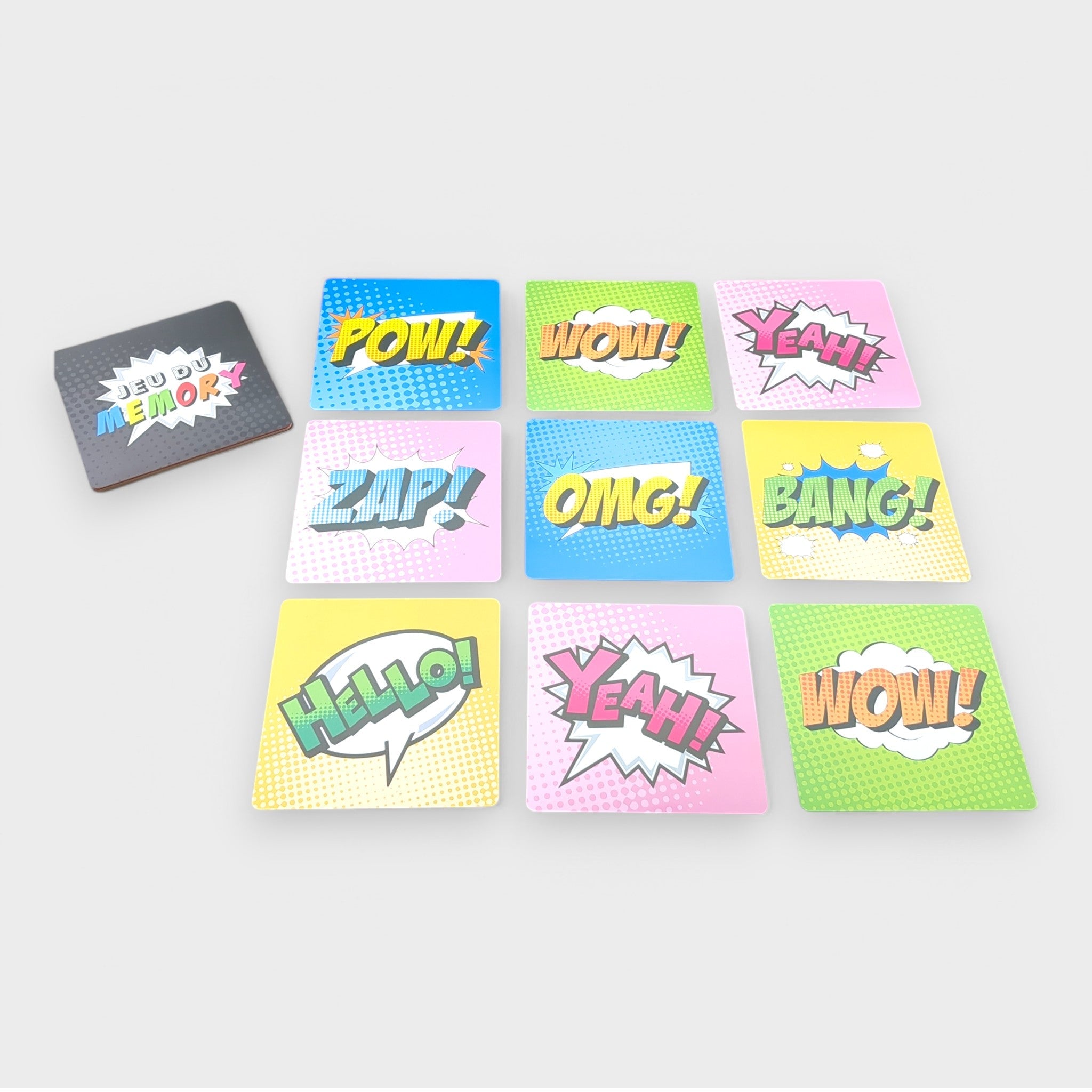 Riesiges Memory - Spiel / 20 x 20 cm große Karten / draußen und drinnen // B - Ware bei Retourify e. K.