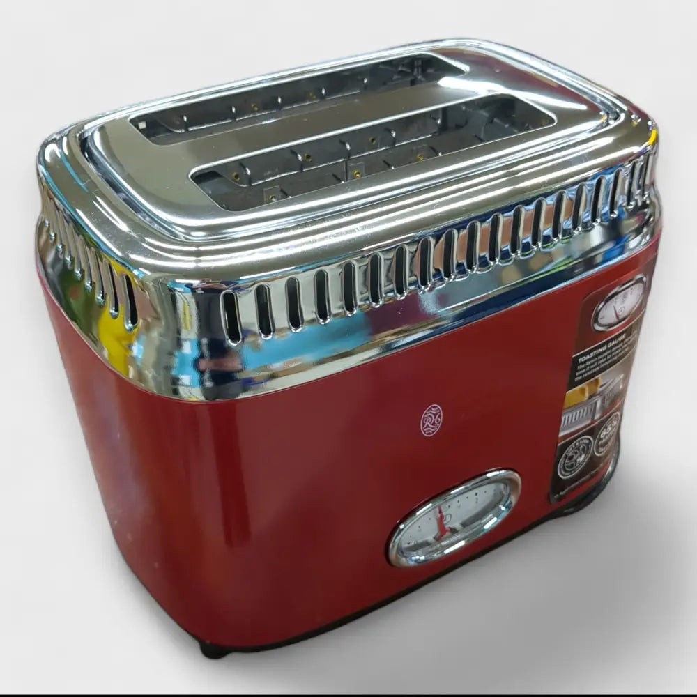 Russel Hobbs Retro Kompakt Toaster Ribbon Red // B-Ware