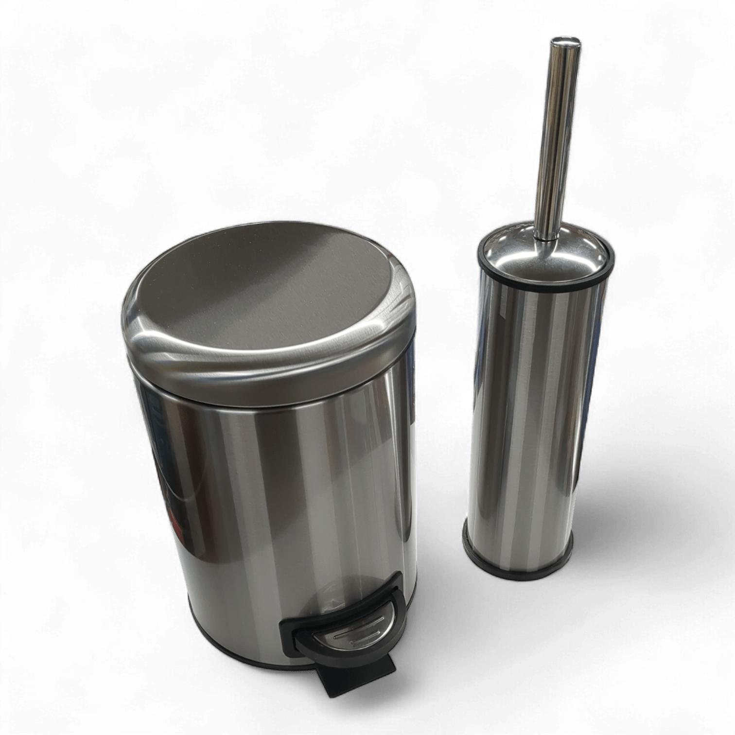 3 Liter Abfalleimer und Toilettenbürste Set von Belassa (Elit Serie), Neu bei Retourify e. K.