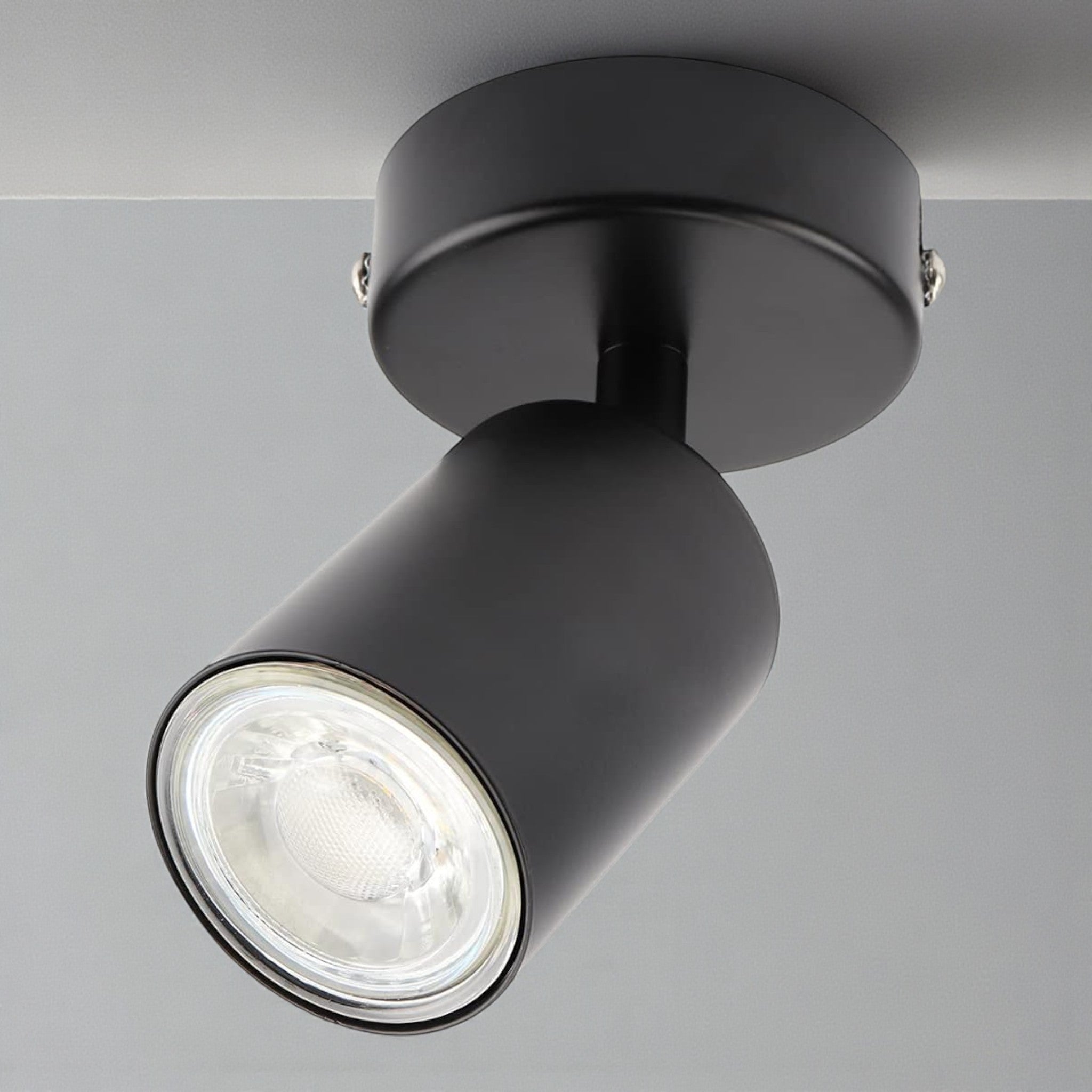 1-flammiger Deckenstrahler von da Light / Fassung GU10 / schwenkbar / Neu!