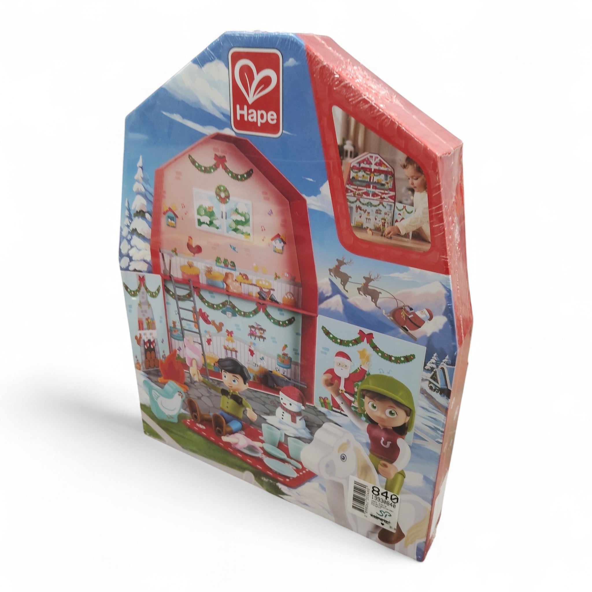 Hape Adventskalender " Weihnachten im Stall" E3410 // Neu