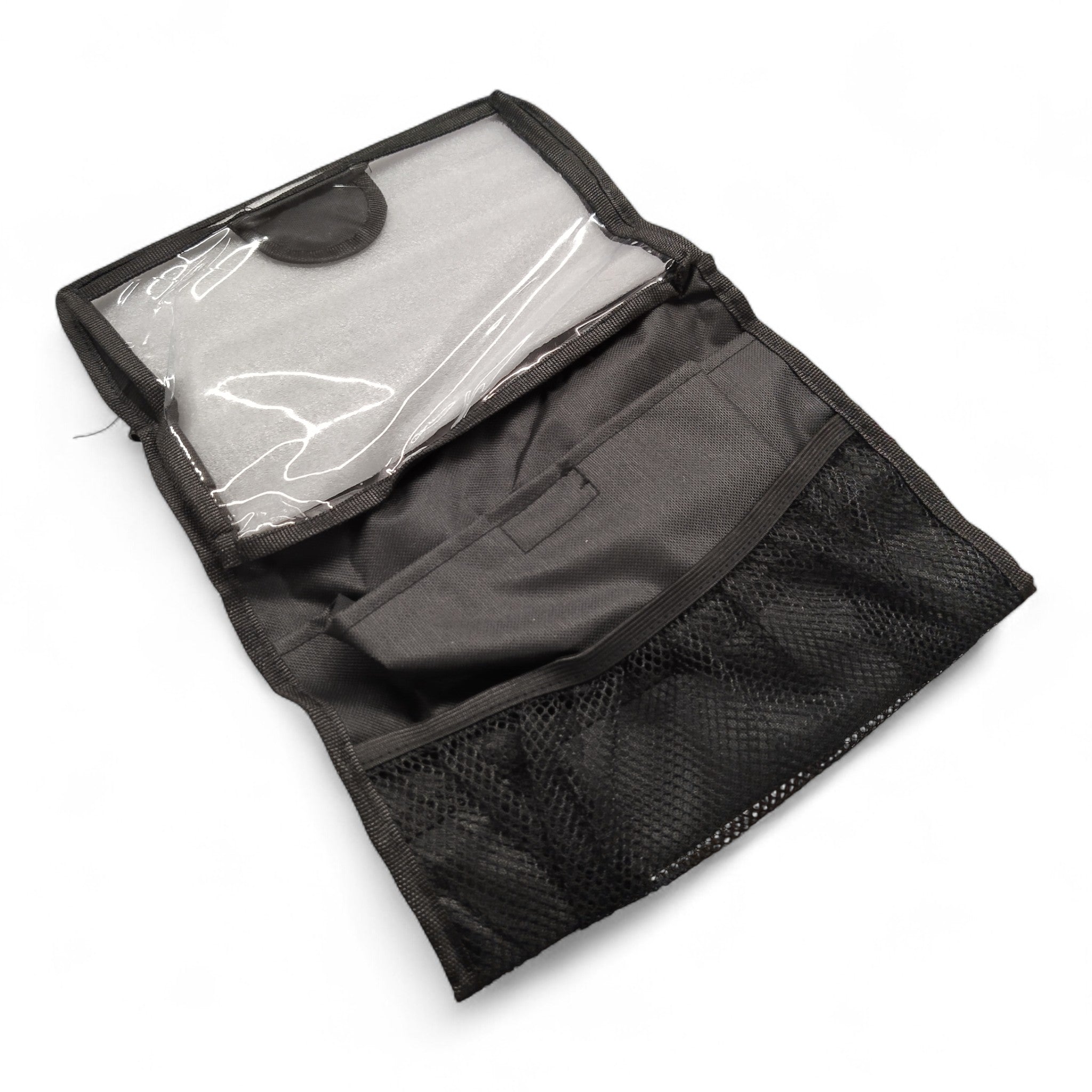 Unitec Rückenlehnentasche mit Tablethalterung / für Tablets bis 24,5 cm (10") Diagonale // Neuware