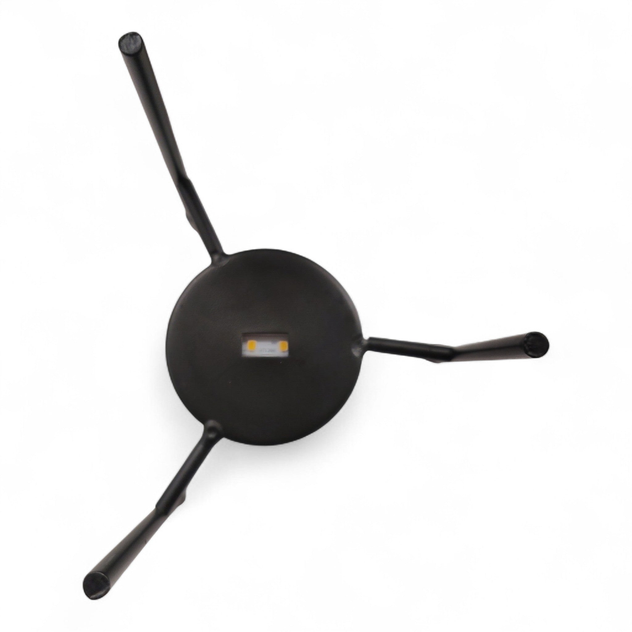 Living Art Dekovase / Gesamthöhe ca. 29 cm. / inkl. Ständer und LED Beleuchtung / B Ware