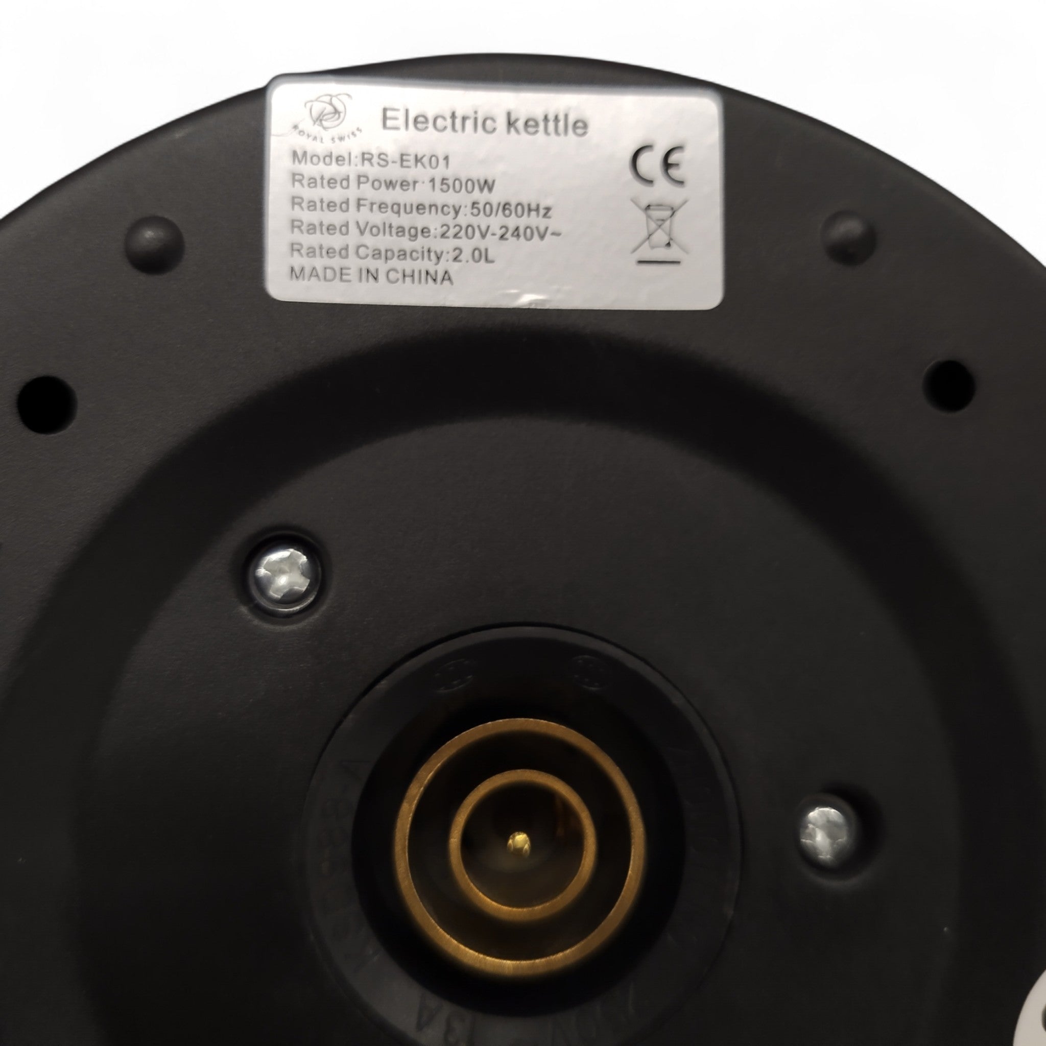 Royal Swiss Wasserkocher / 1500 Watt / 2 Liter / Rot // Neuware!