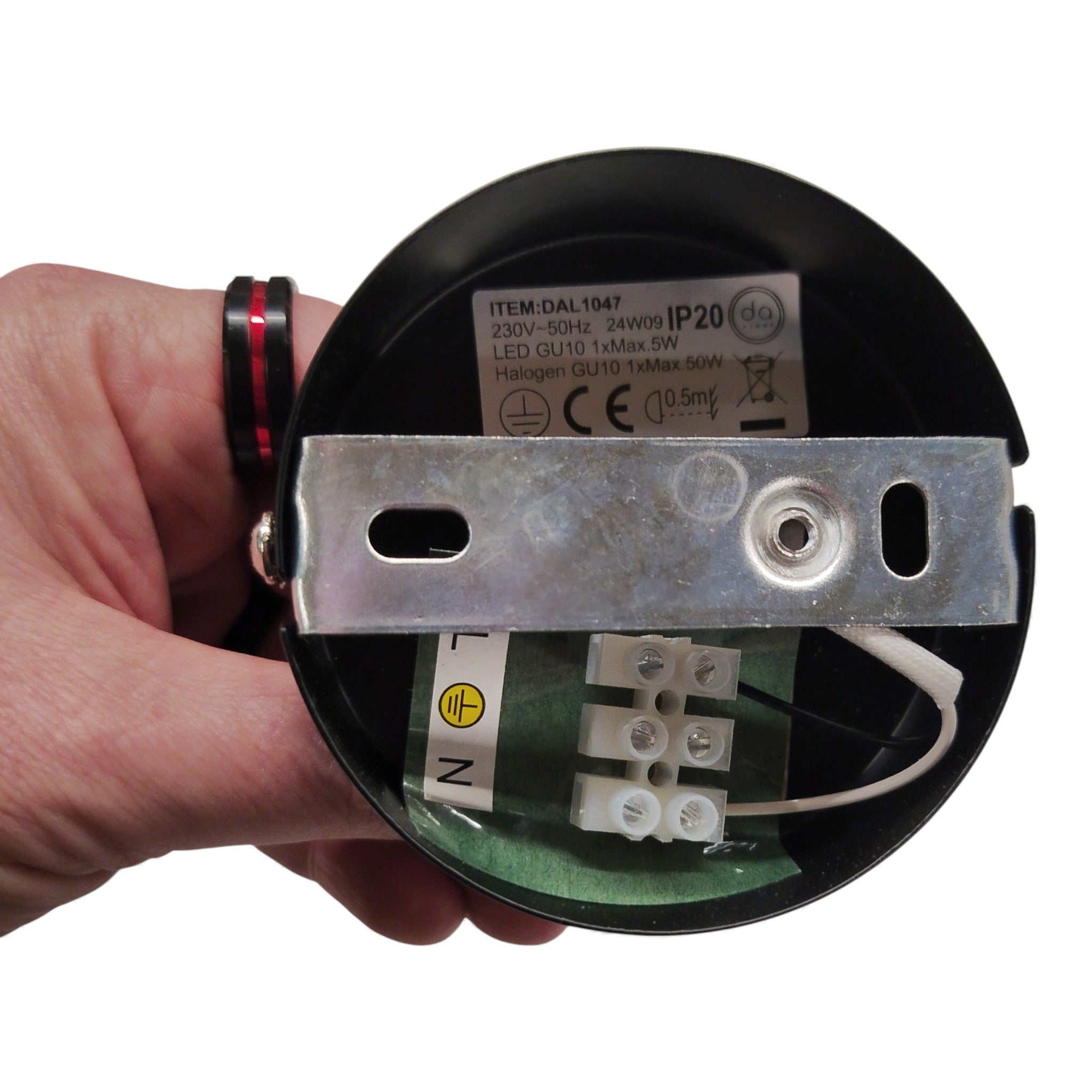 1-flammiger Deckenstrahler von da Light / Fassung GU10 / schwenkbar / Neu!