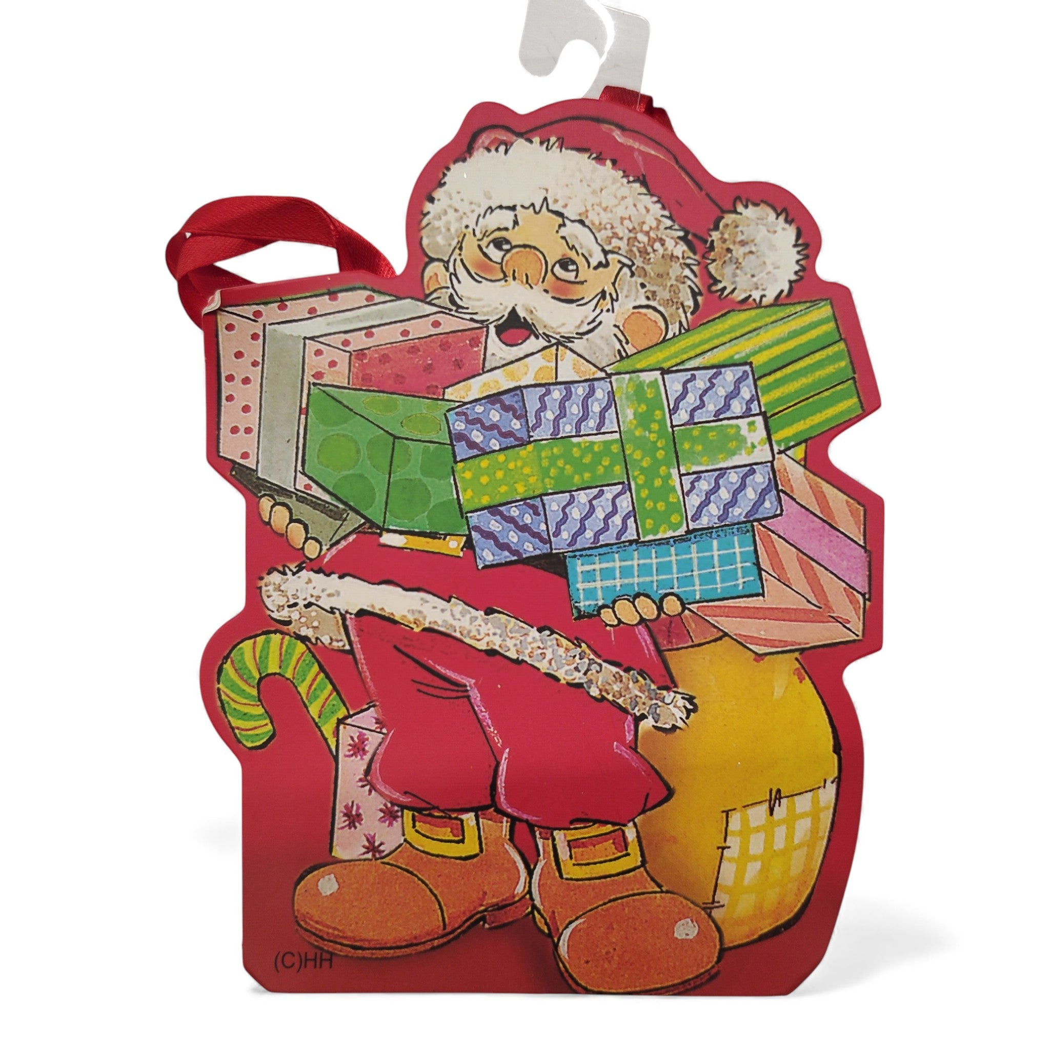 Geschenktüte Weihnachtsmann ca. 18 cm /  Weihnachtsdeko Abverkauf / TOP Neuware und B Ware