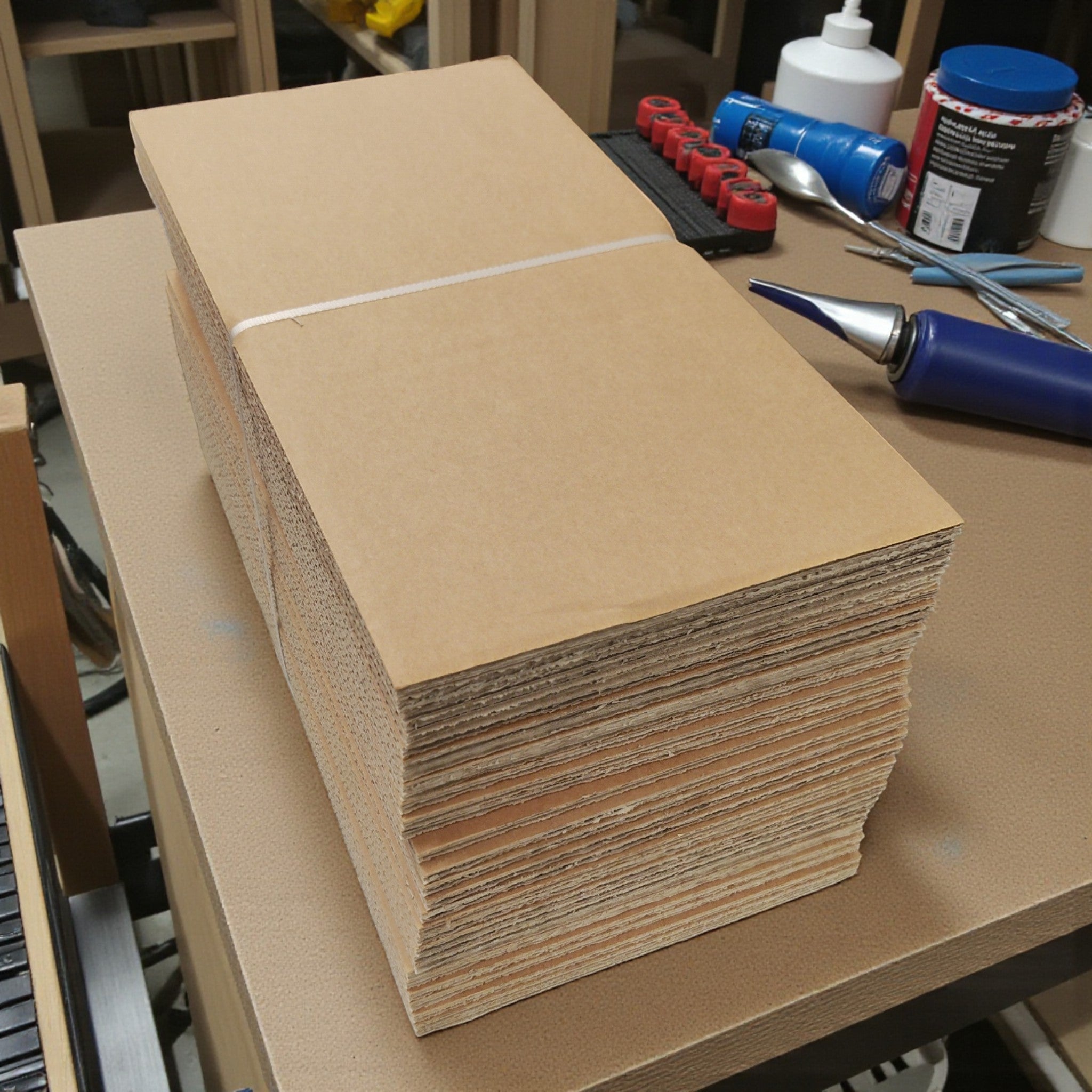 Kartonzuschnitte Wellpappzuschnitt Kartonplatte / 2-wellig