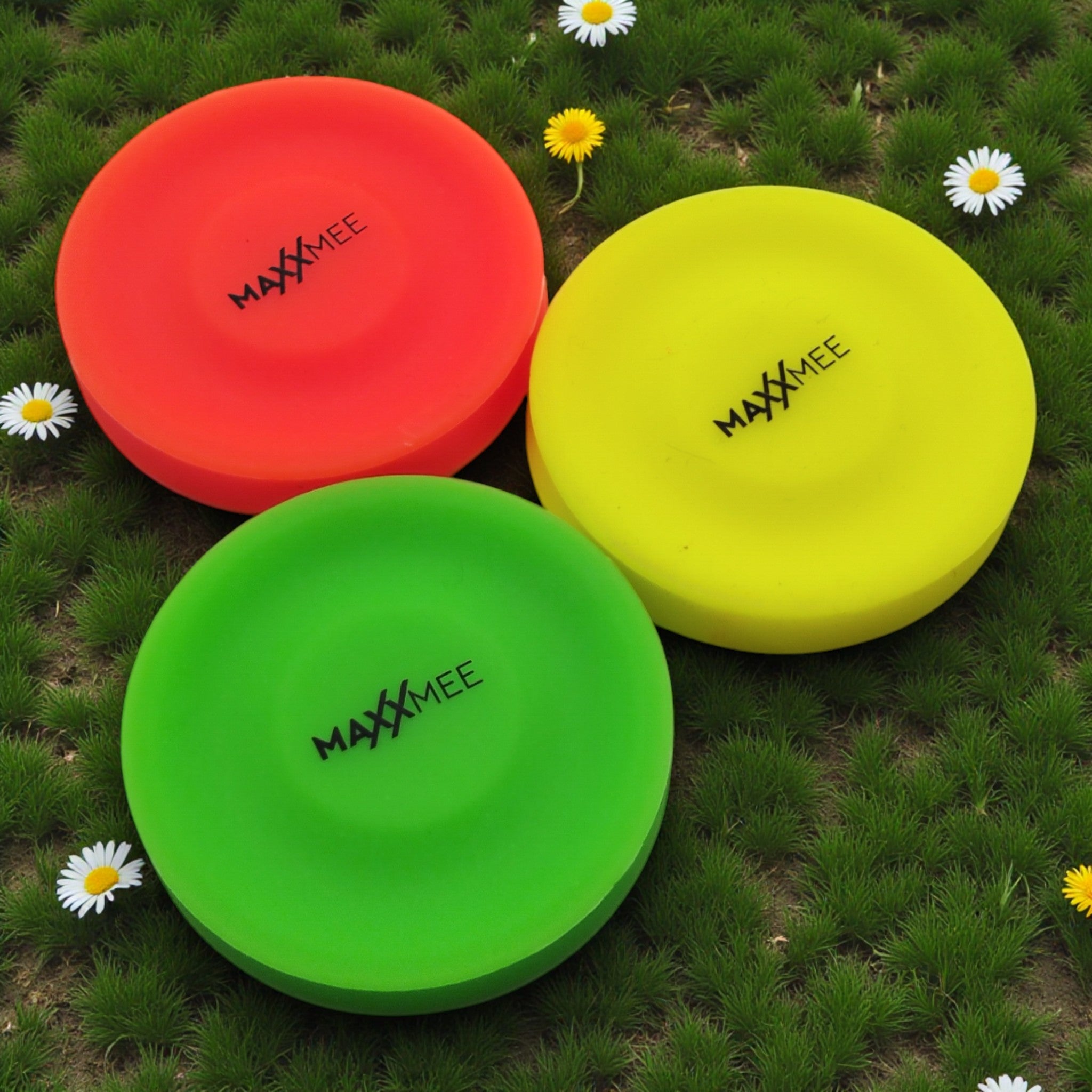 Maxxmee Mini Wurfscheibe Frisbee, ca. 6 cm Durchmesser  / Neu