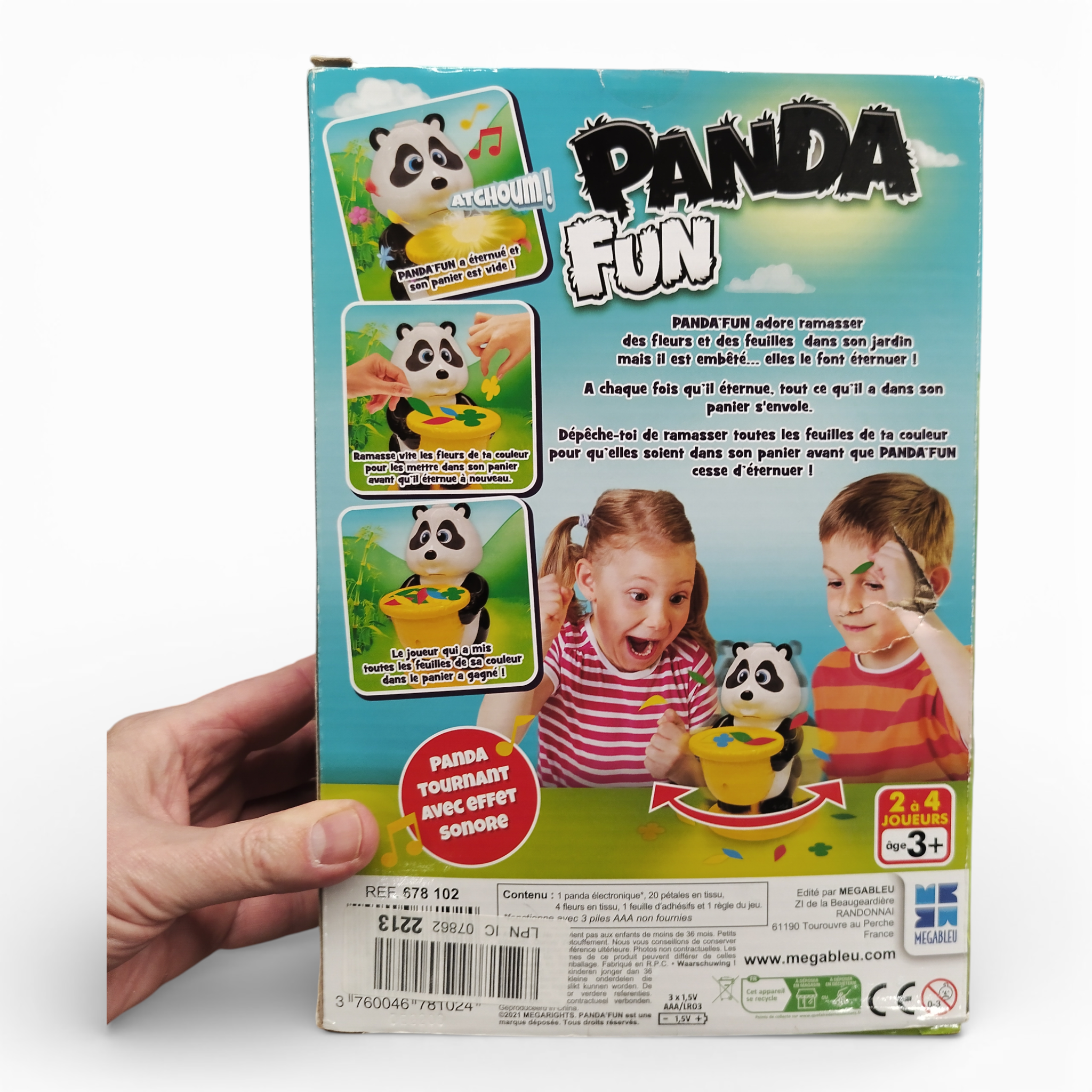Megableu - PANDA Fun Tischspiel für Kinder ab 3 Jahren | B-Ware | Interaktiver Panda als geprüfte B-Ware mit voller Funktionalität, attraktive Sonderposten und nachhaltige Deals.