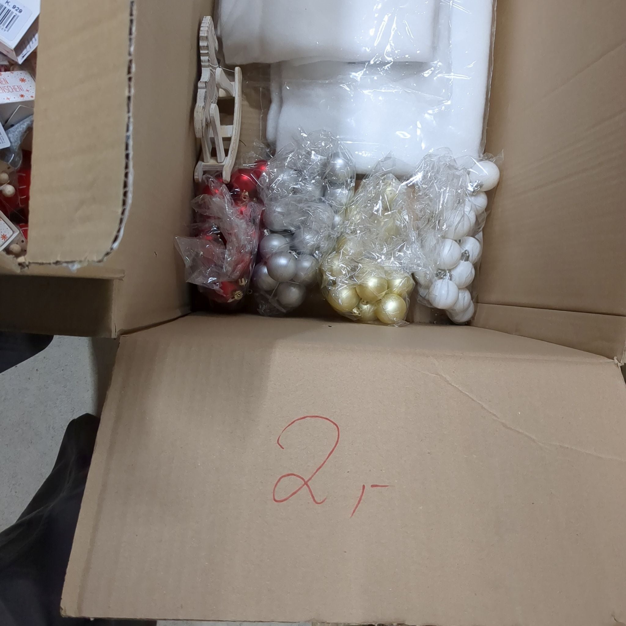 B Ware Weihnachsdeko Mysterybox Mischboxen Set 10 € bis 69 € Sets // Neuware und sehr gute B Ware! bei Retourify e. K.