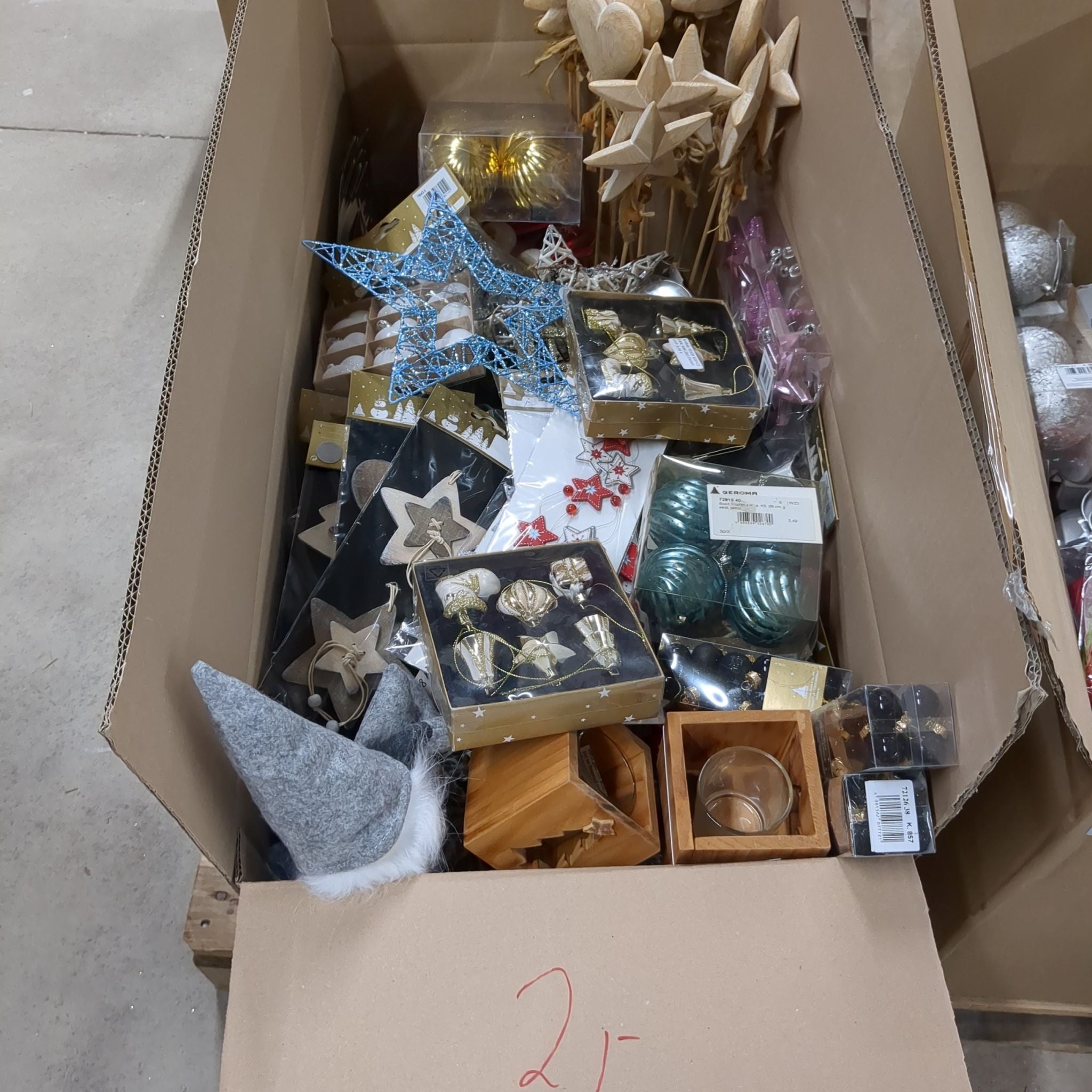 B Ware Weihnachsdeko Mysterybox Mischboxen Set 10 € bis 69 € Sets // Neuware und sehr gute B Ware! bei Retourify e. K.