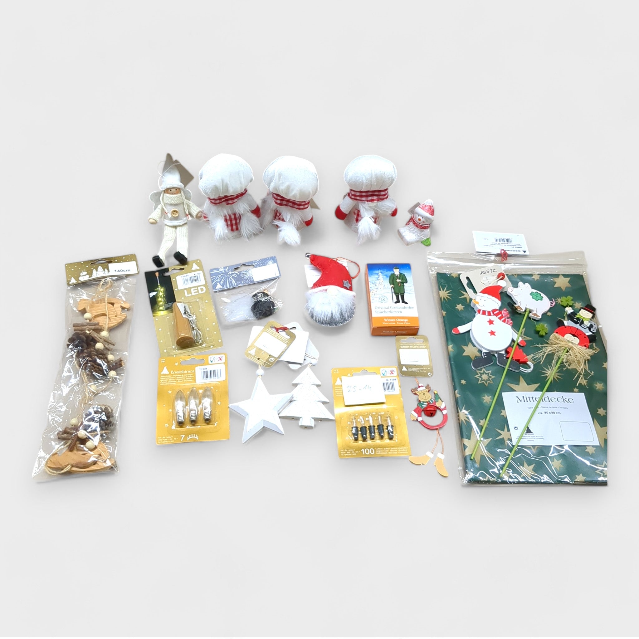 B Ware Weihnachtsdeko Fertigsets Mischboxen für 25 Euro // Neuware und sehr gute B Ware! bei Retourify e. K.