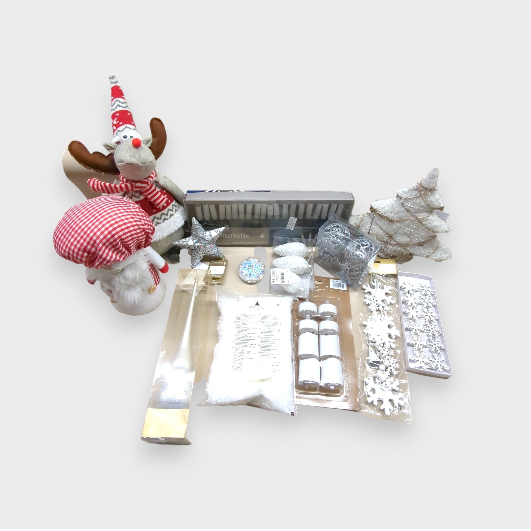 B Ware Weihnachtsdeko Fertigsets Mischboxen für 40 Euro // Neuware und sehr gute B Ware! // versandfrei! bei Retourify e. K.