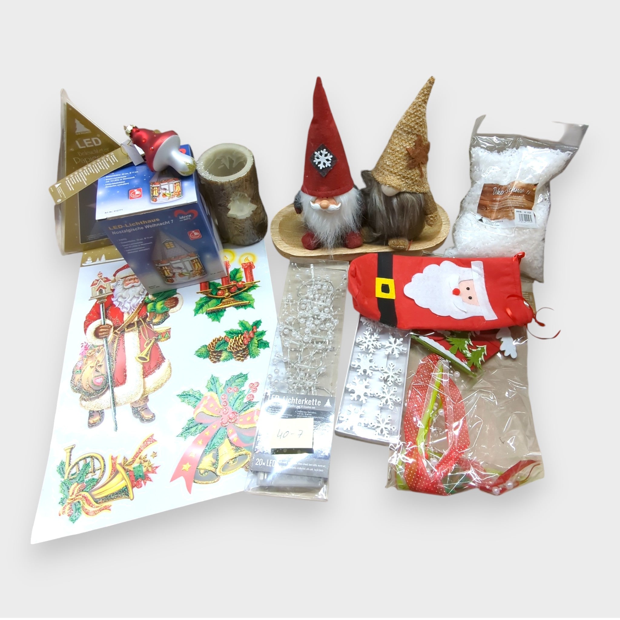 B Ware Weihnachtsdeko Fertigsets Mischboxen für 40 Euro // Neuware und sehr gute B Ware! // versandfrei! bei Retourify e. K.