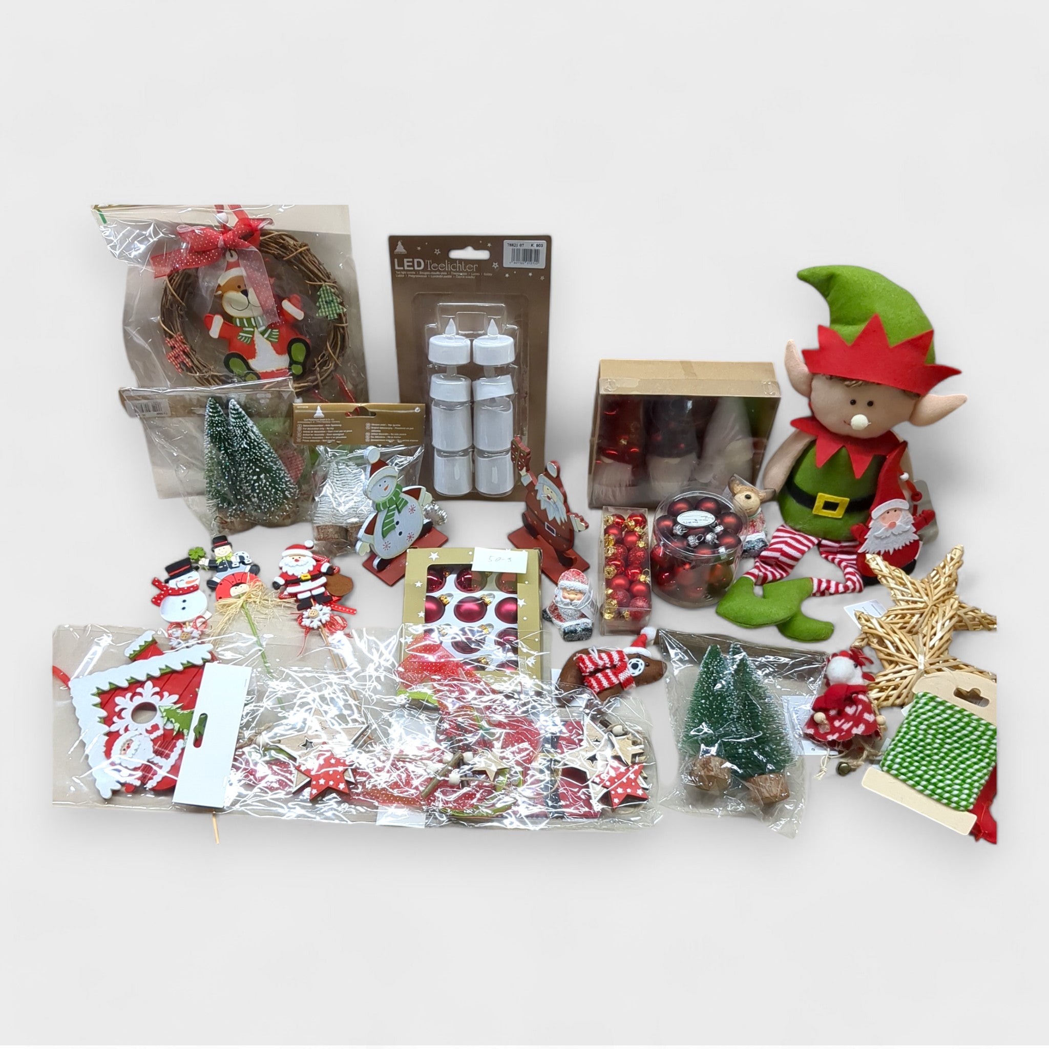 B Ware Weihnachtsdeko Fertigsets Mischboxen für 50 Euro // Neuware und sehr gute B Ware! // versandfrei! bei Retourify e. K.