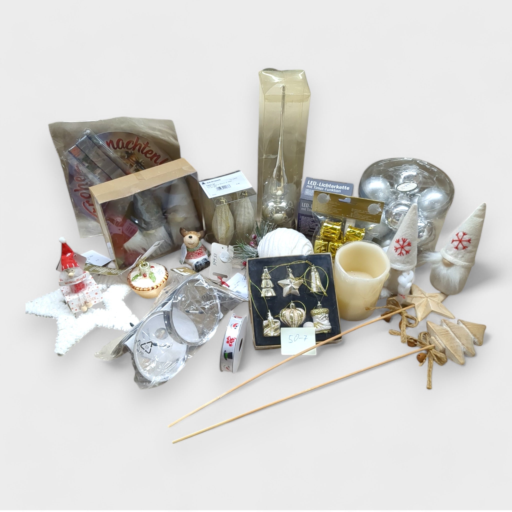 B Ware Weihnachtsdeko Fertigsets Mischboxen für 50 Euro // Neuware und sehr gute B Ware! // versandfrei! bei Retourify e. K.