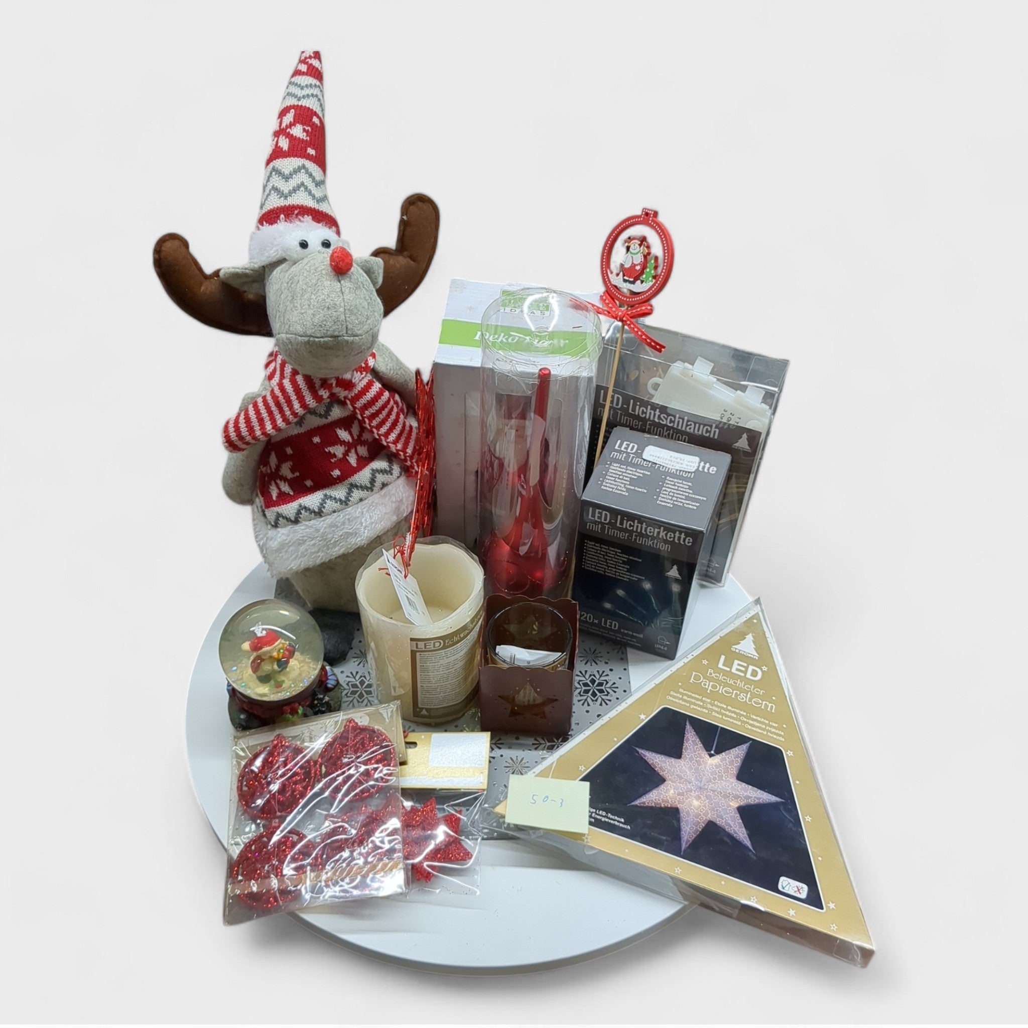 B Ware Weihnachtsdeko Fertigsets Mischboxen für 50 Euro // Neuware und sehr gute B Ware! // versandfrei! bei Retourify e. K.