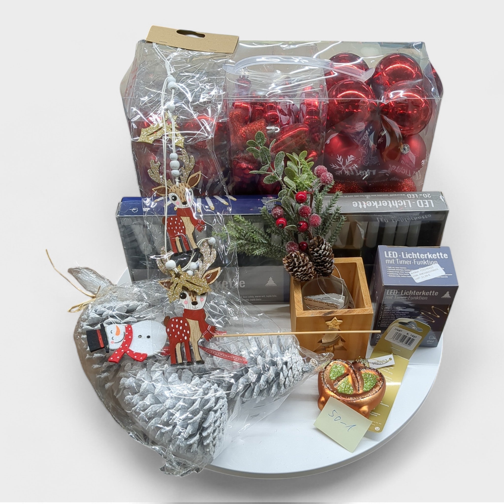 B Ware Weihnachtsdeko Fertigsets Mischboxen für 50 Euro // Neuware und sehr gute B Ware! // versandfrei! bei Retourify e. K.