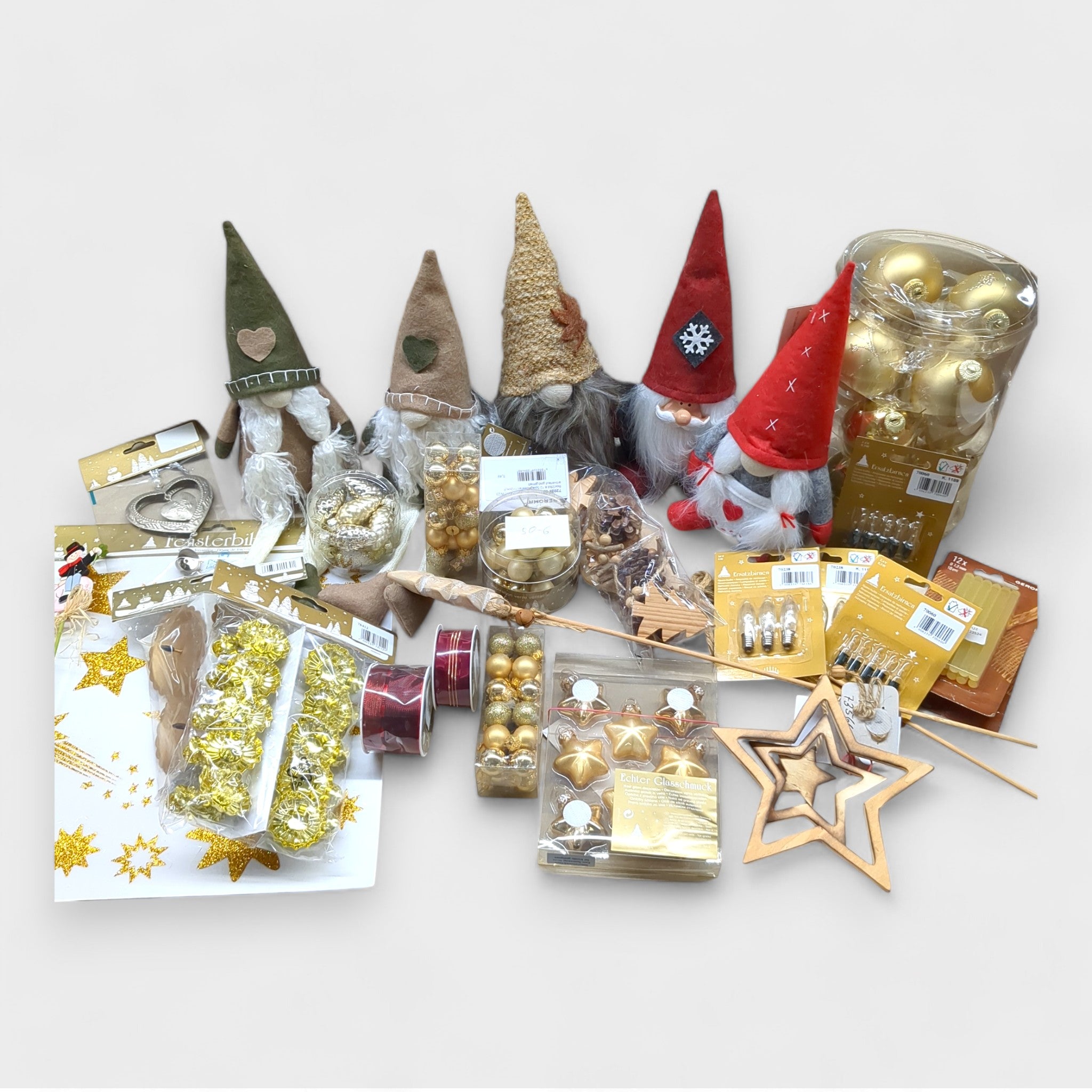 B Ware Weihnachtsdeko Fertigsets Mischboxen für 50 Euro // Neuware und sehr gute B Ware! // versandfrei! bei Retourify e. K.