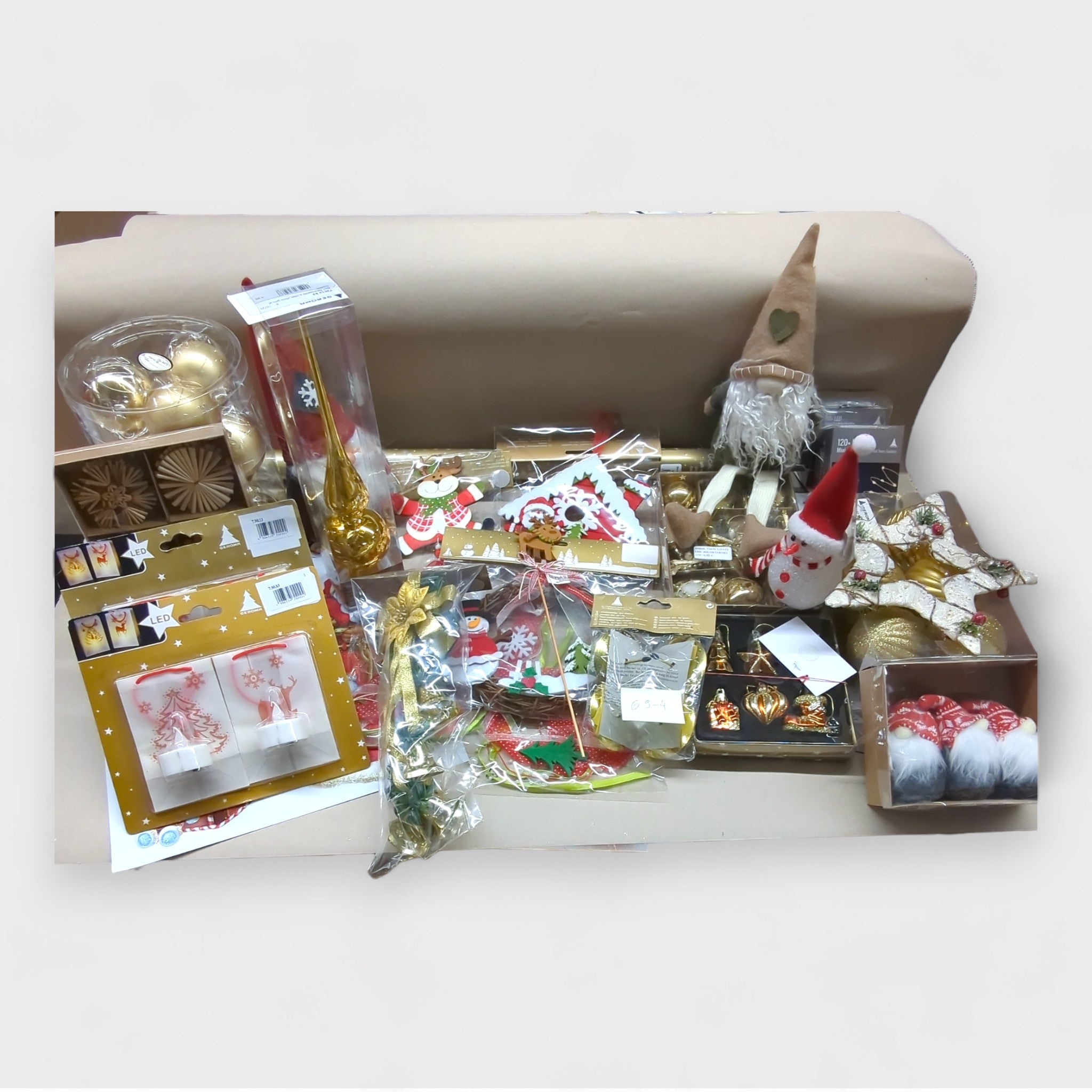 B Ware Weihnachtsdeko Fertigsets Mischboxen für 69 Euro // Neuware und sehr gute B Ware! / versandfrei! bei Retourify e. K.