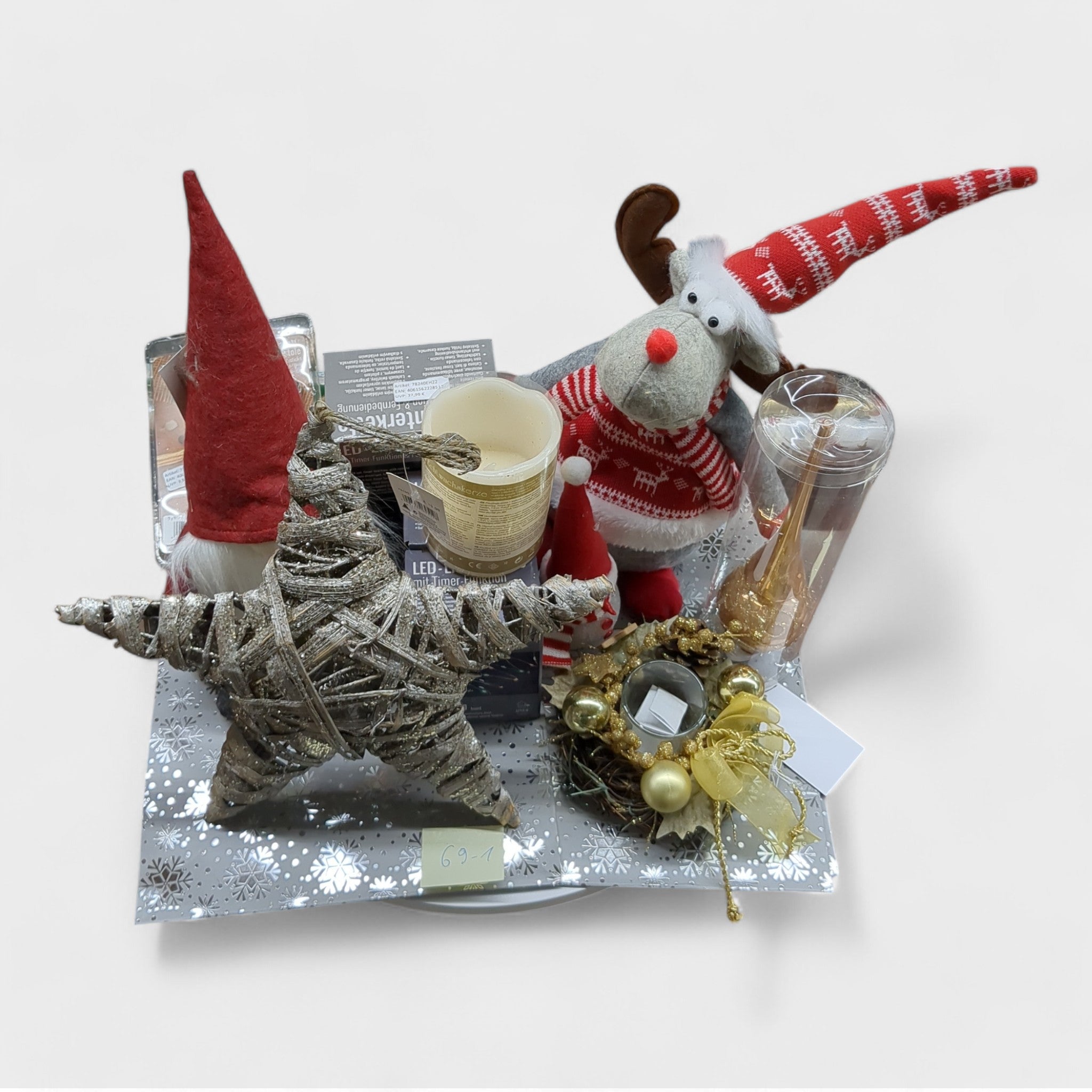 B Ware Weihnachtsdeko Fertigsets Mischboxen für 69 Euro // Neuware und sehr gute B Ware! / versandfrei! bei Retourify e. K.