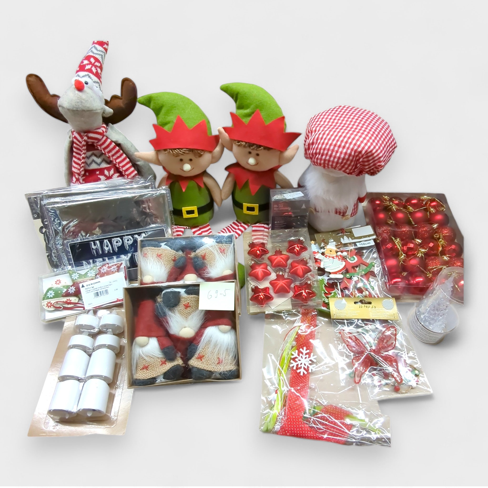 B Ware Weihnachtsdeko Fertigsets Mischboxen für 69 Euro // Neuware und sehr gute B Ware! / versandfrei! bei Retourify e. K.