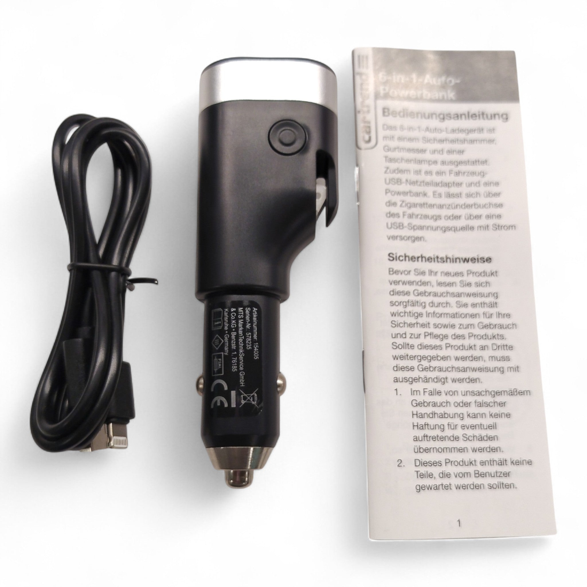 Cartrend 6in1 Auto Powerbank / viele Funktionen / für PKW und LKW / Neu!