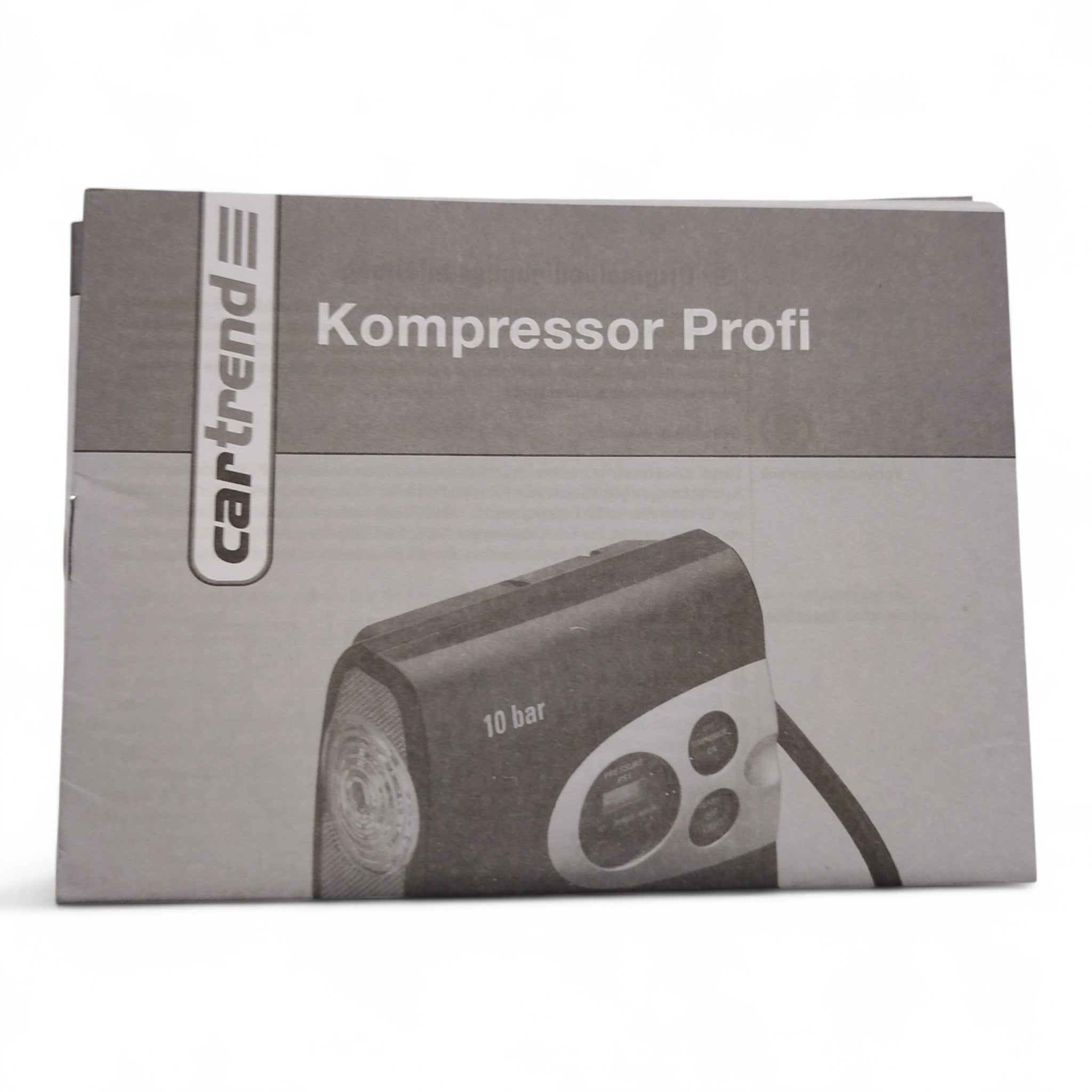 Cartrend Compressor Profi / 12 Volt / 10 Bar / inkl. Adapter // neu bei Retourify e. K.