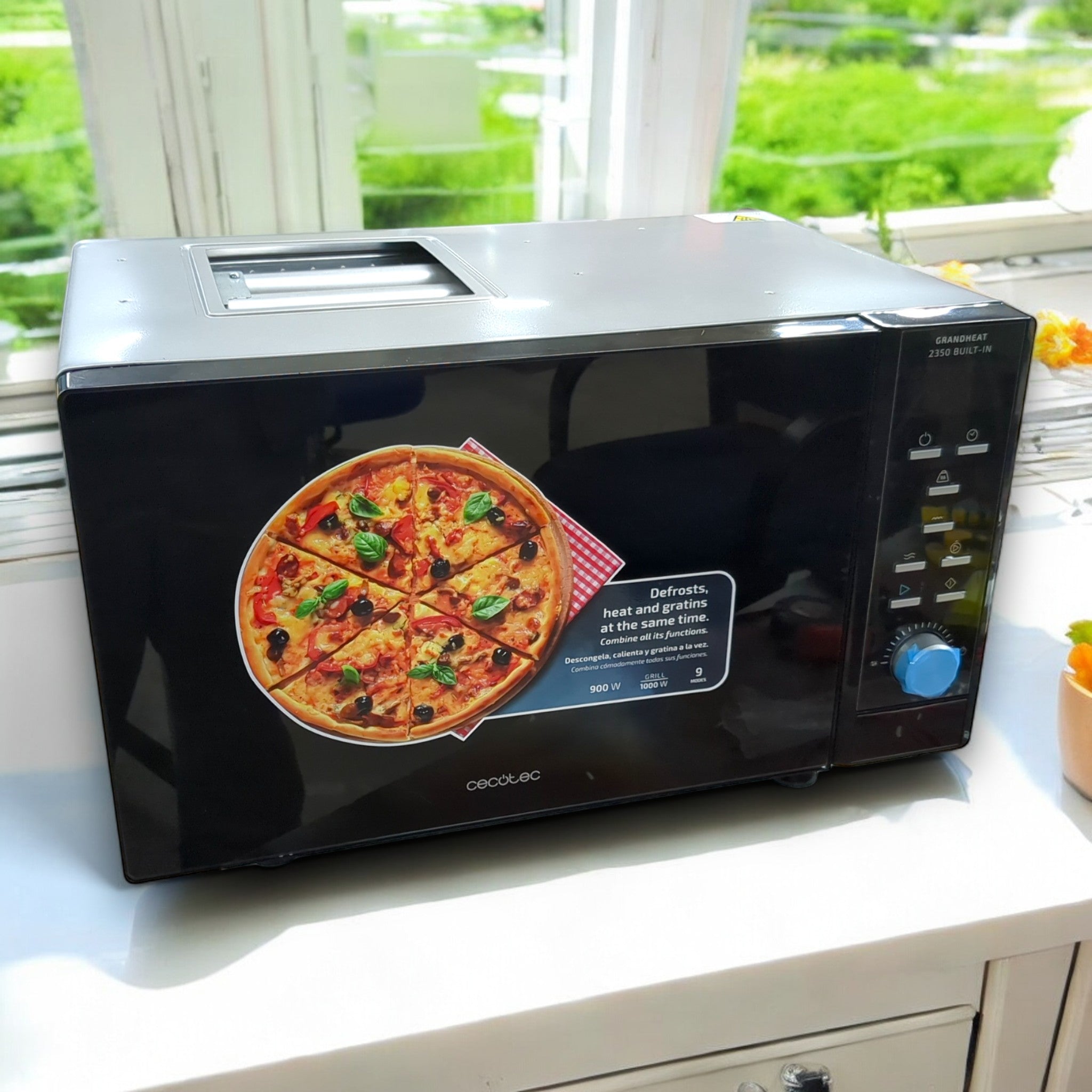Cecotec Grandheat 2350 Built - In Black Einbaumikrowelle // B Ware bei Retourify e. K.