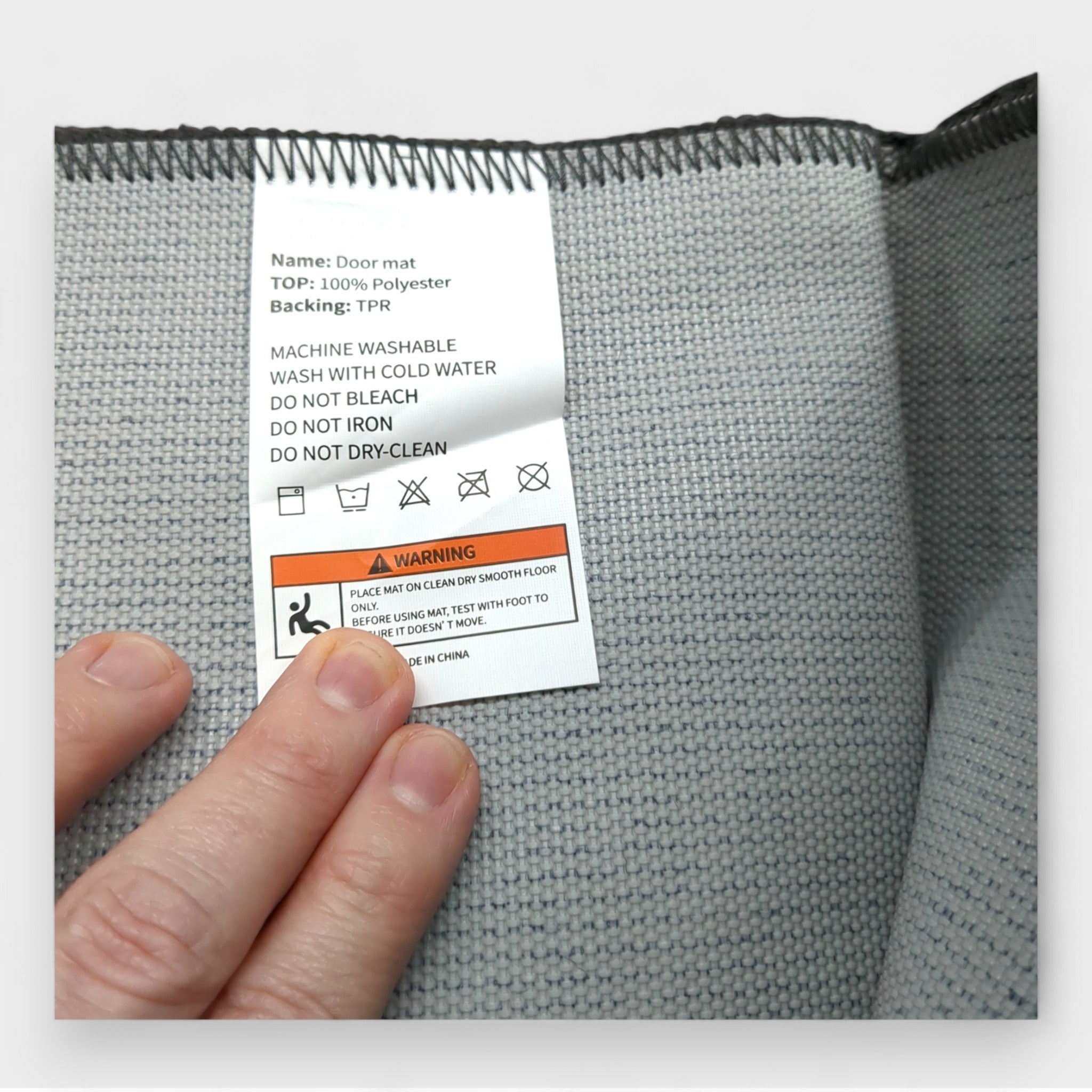 Color & Geometry Schmutzfangteppich Indoormatte / waschbar // B Ware bei Retourify e. K.
