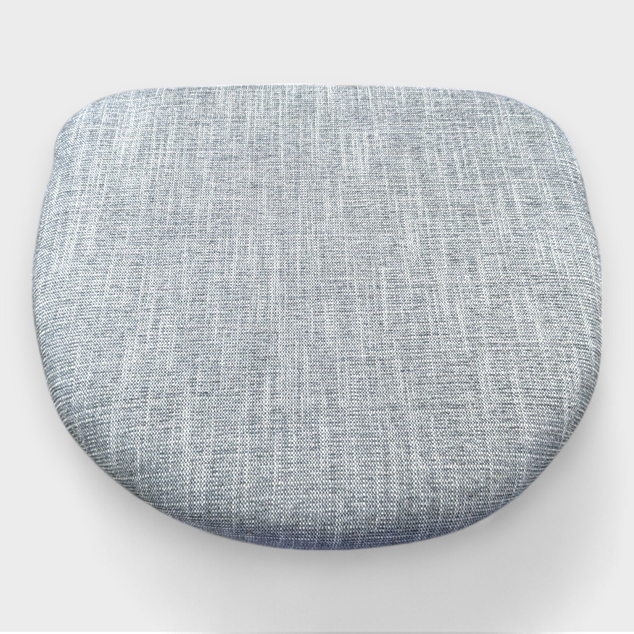 Design Esszimmerstuhl Grau 2er Set – Strukturstoff mit Armlehnen – Metall schwarz – Stuhl CARO 393642 // TOP B Ware bei Retourify e. K.