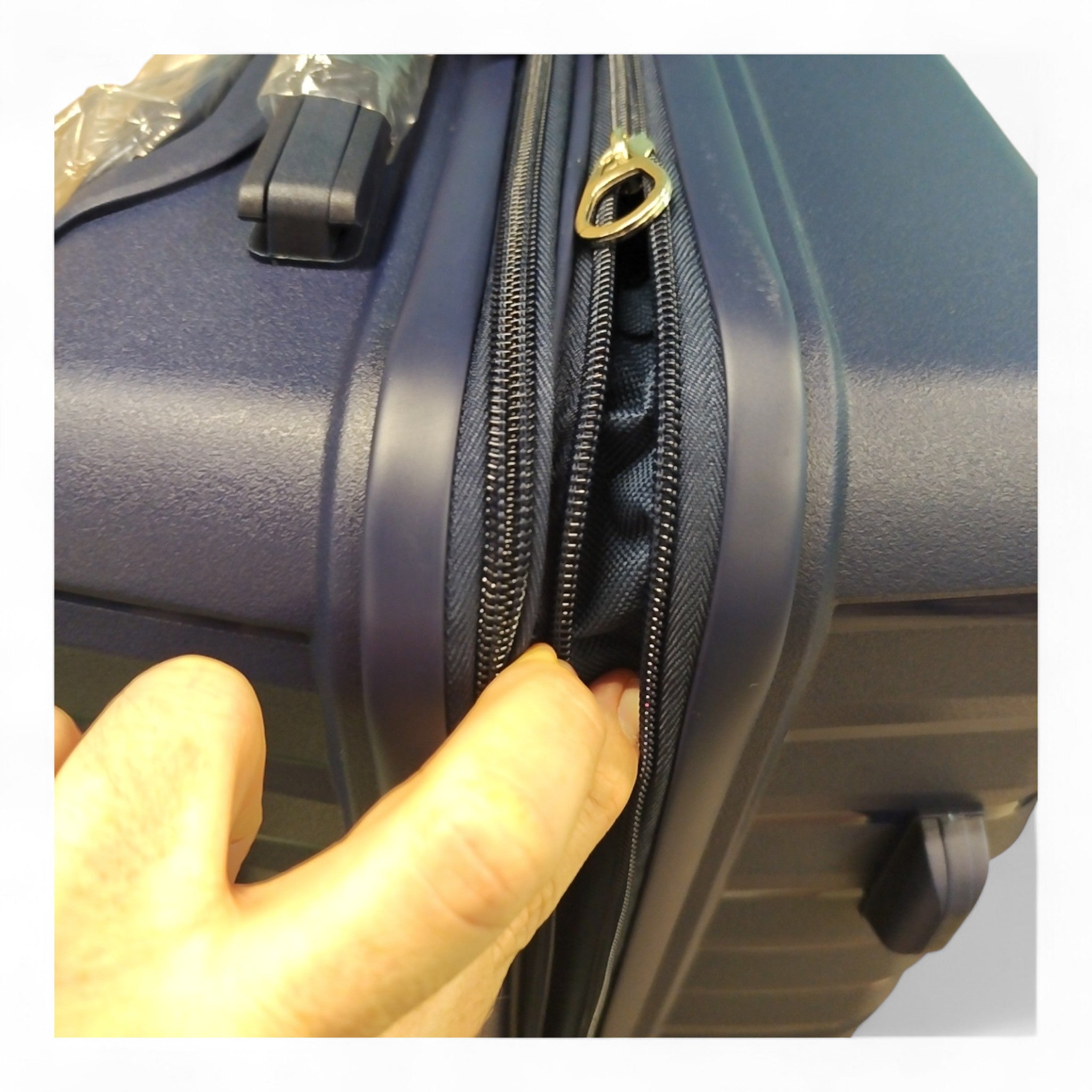 DMS Germany 7 - tlg. Trolley Hartschalenkofferset RK - 3800DB, Dunkelblau / TOP B - Ware bei Retourify e. K.