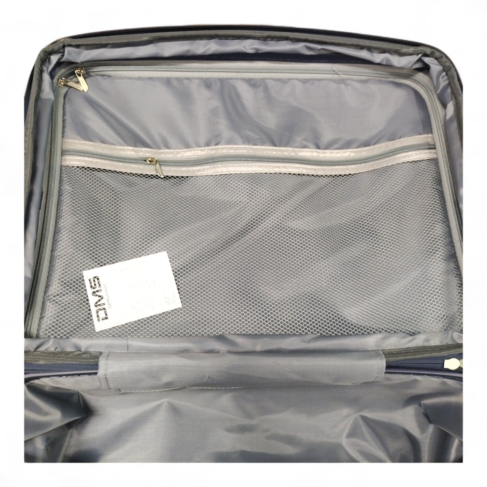 DMS Germany 7-tlg. Trolley Hartschalenkofferset RK-3800DB, Dunkelblau / TOP B-Ware