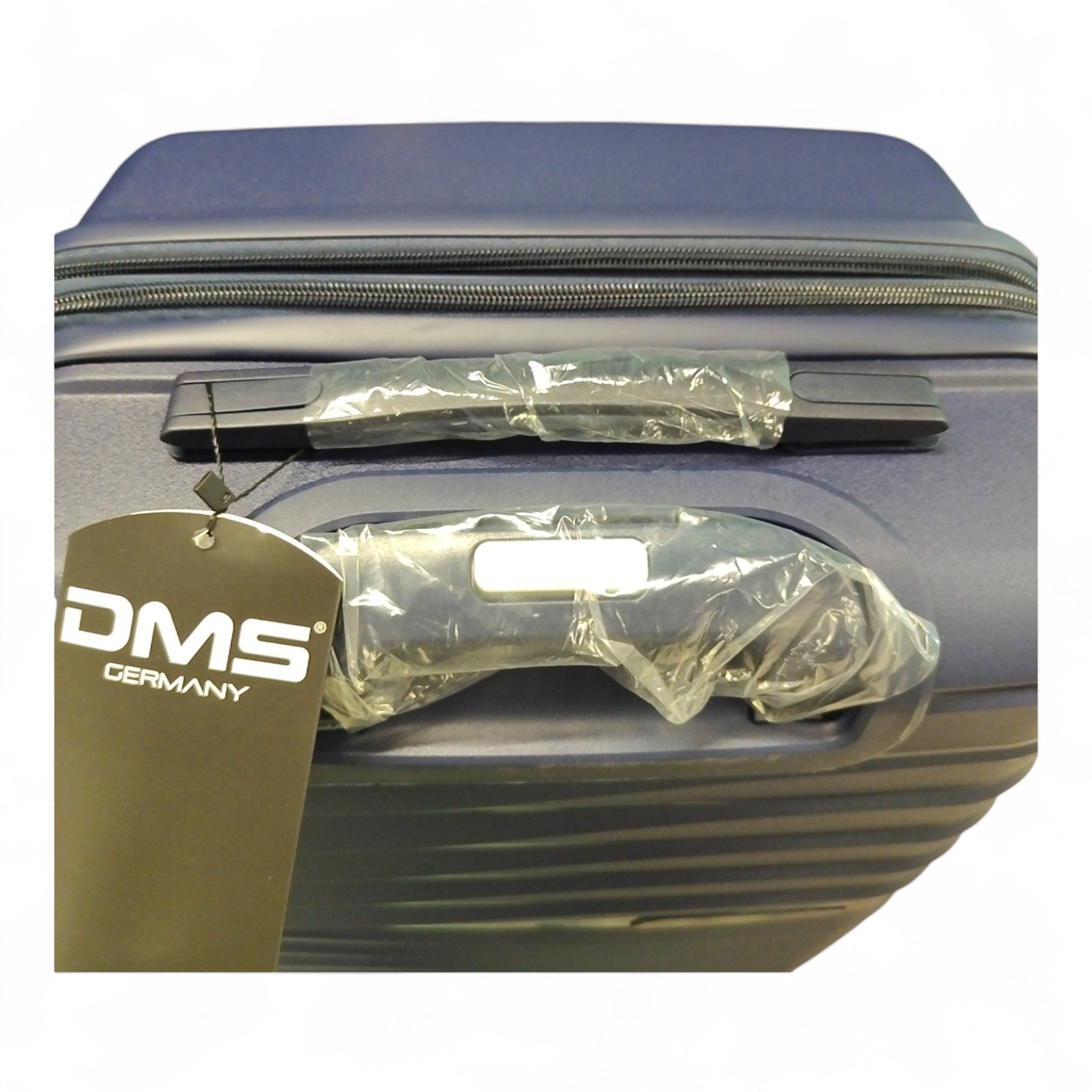 DMS Germany 7-tlg. Trolley Hartschalenkofferset RK-3800DB, Dunkelblau / TOP B-Ware