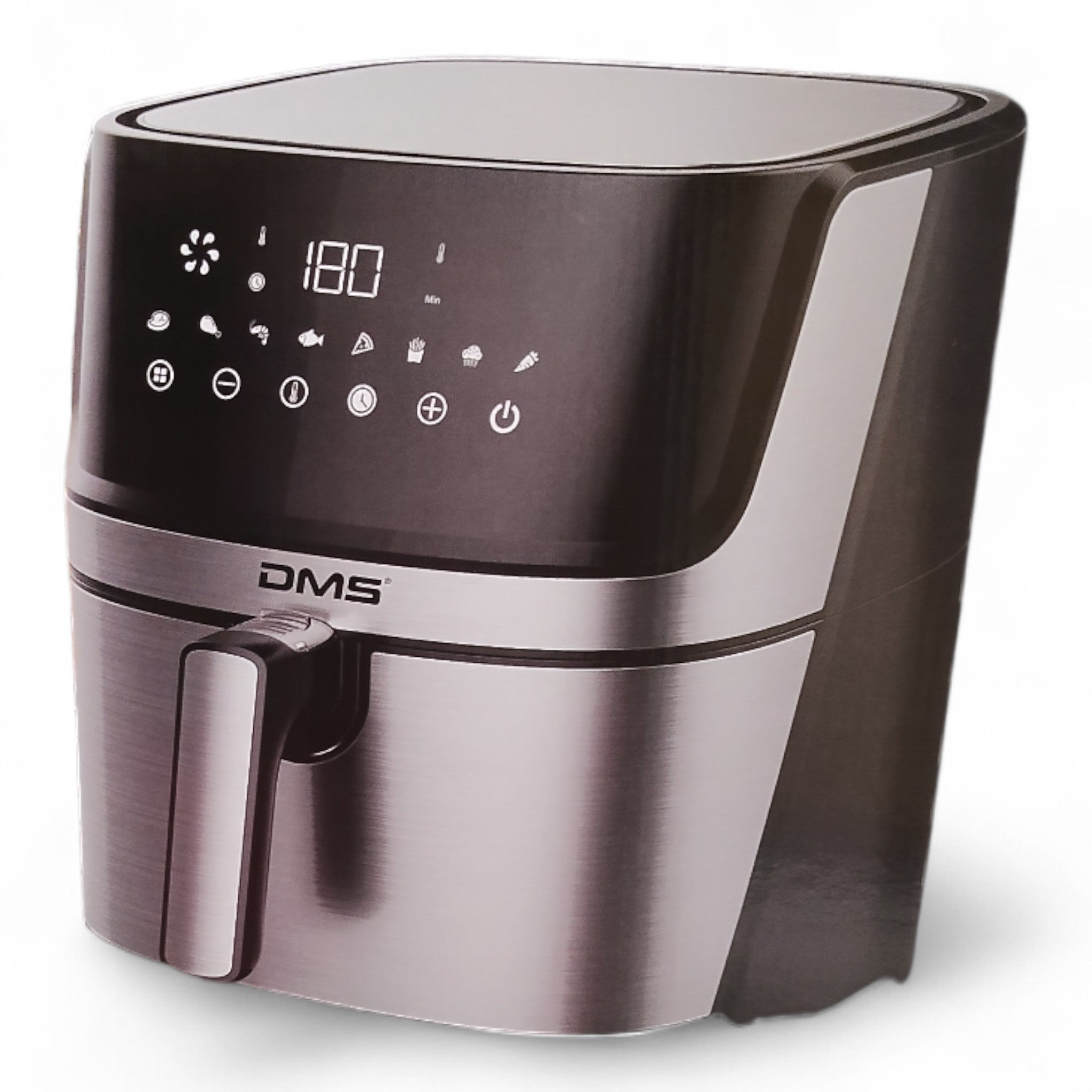DMS Heissluft Fritteuse HF-6E Silber // Neuware