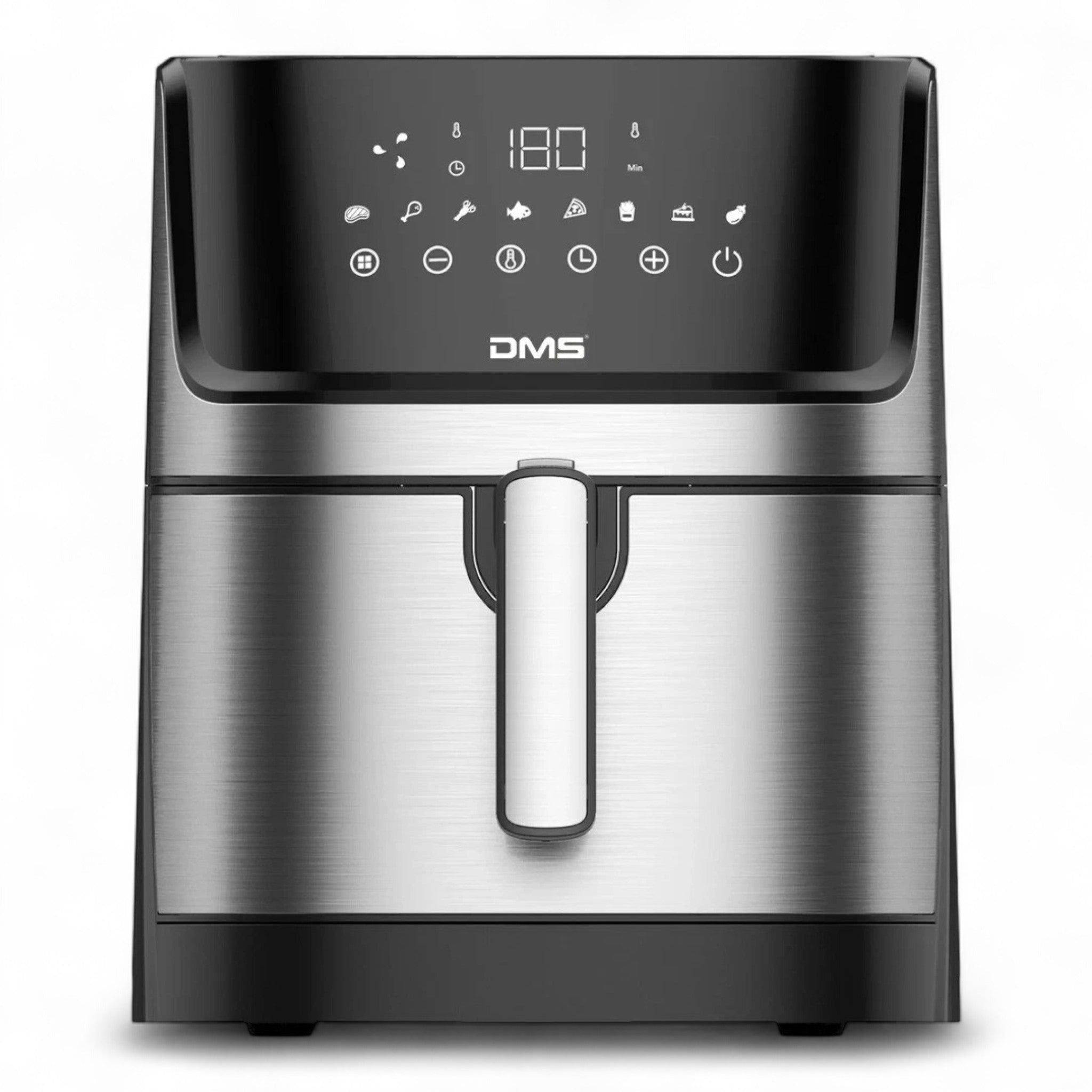 DMS Heissluft Fritteuse HF-6E Silber // Neuware