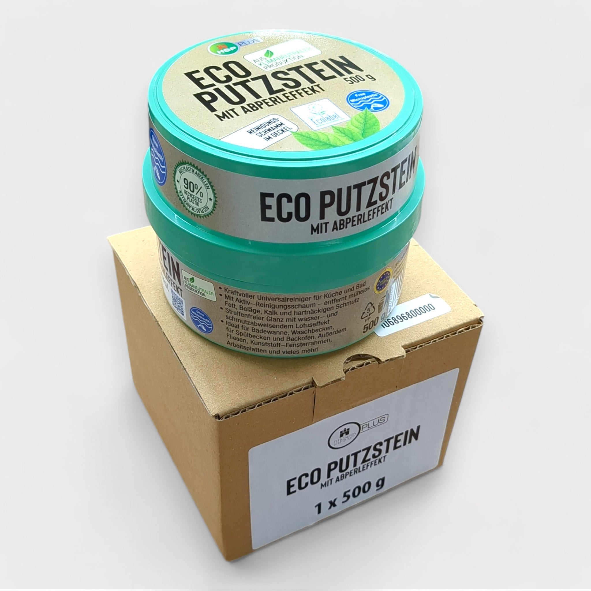 Eco Putzstein von HSP Plus / für verschiedenste Oberflächen / klimaneutral produziert // Neuware bei Retourify e. K.