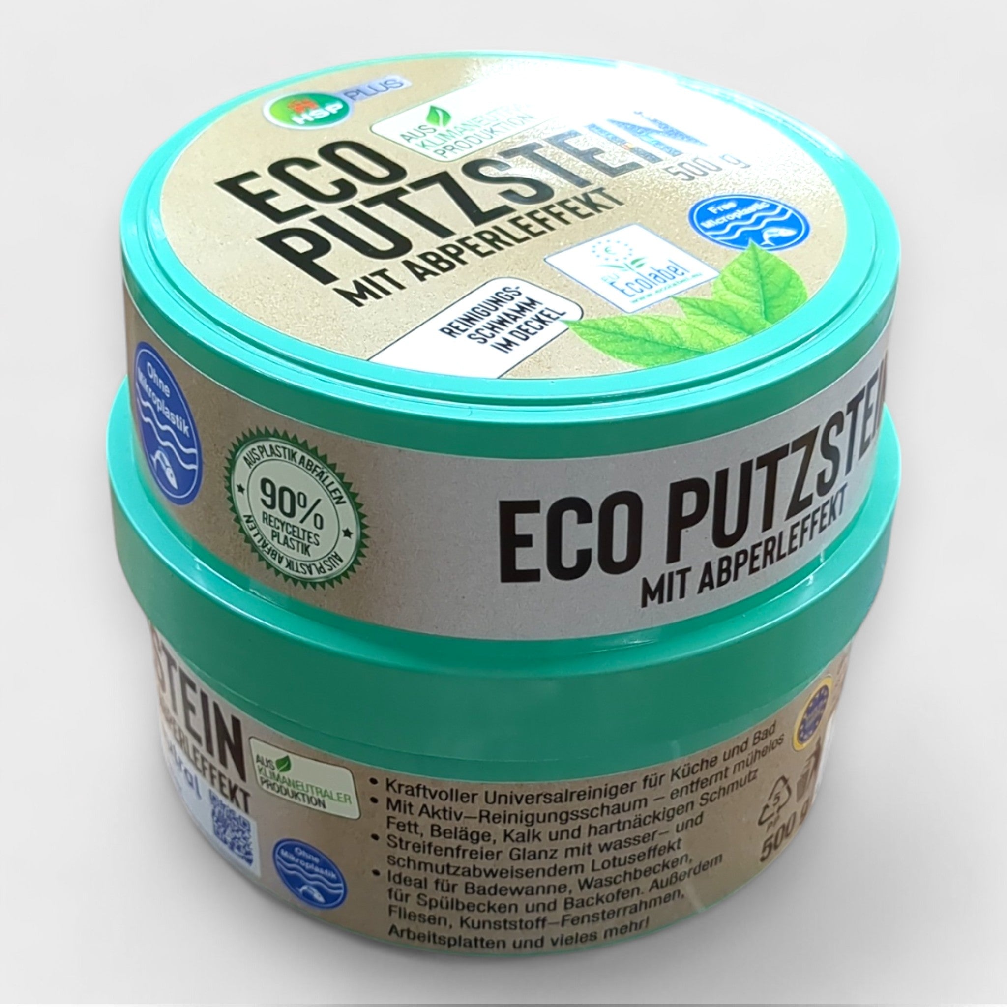 Eco Putzstein von HSP Plus / für verschiedenste Oberflächen / klimaneutral produziert // Neuware bei Retourify e. K.